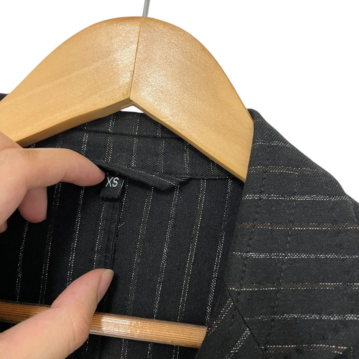 Ann Demeulemeester Ann d pinstripe blazer Size US M / EU 48-50 / 2 - 3 Thumbnail