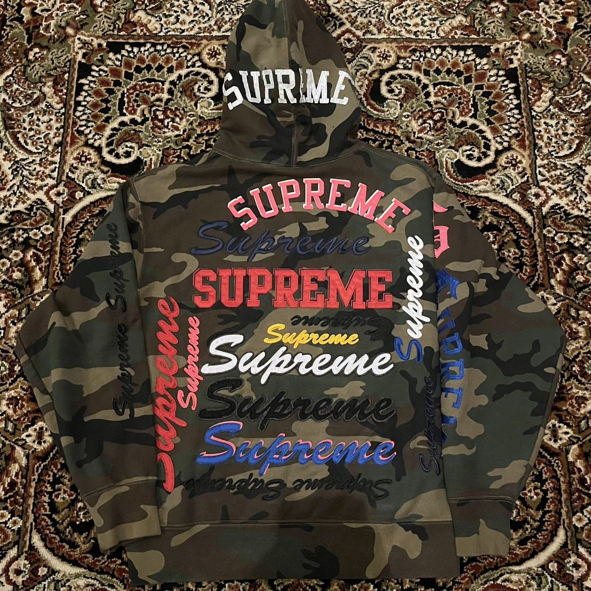Supreme Supreme Multi-logo woodland camo Size US L / EU 52-54 / 3 - 1 Thumbnail