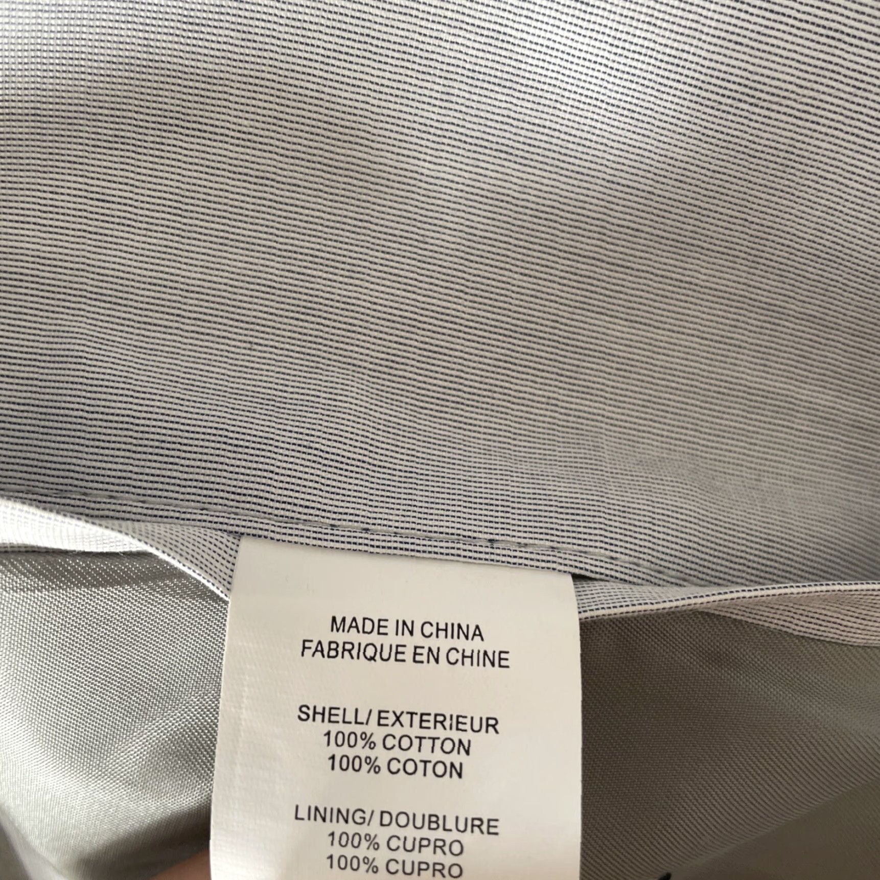 Theory Theory Sport Coat Blazer Men 36R Slim Fit Wool Twill Notch Lapel Light Gray Striped Business Casual Formal 36 Regular Jacket Coat Size 36R - 6 Thumbnail