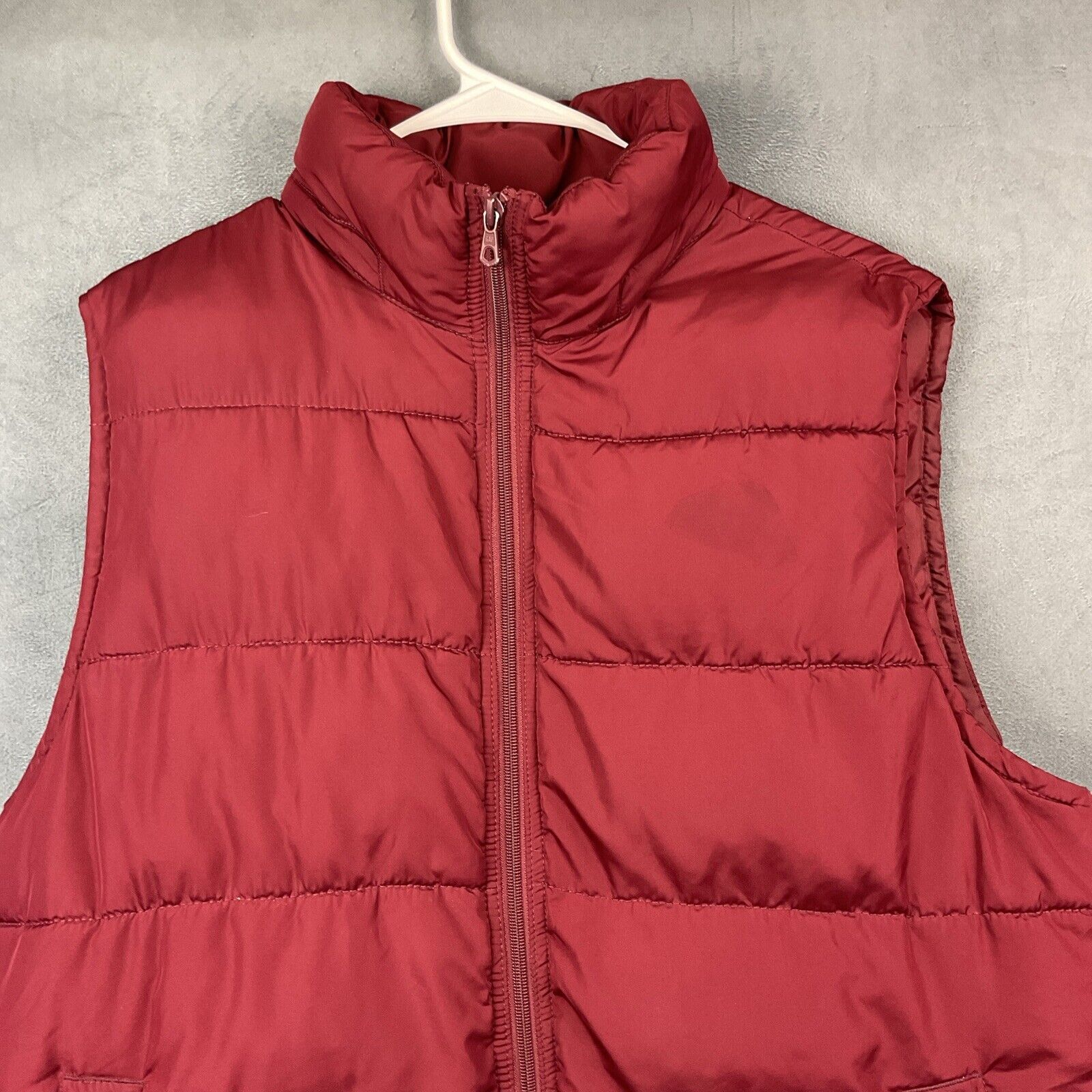 Gap Vintage Gap Puffer Vest Mens Large Burgandy Quilted Full Zip Size US L / EU 52-54 / 3 - 2 Thumbnail