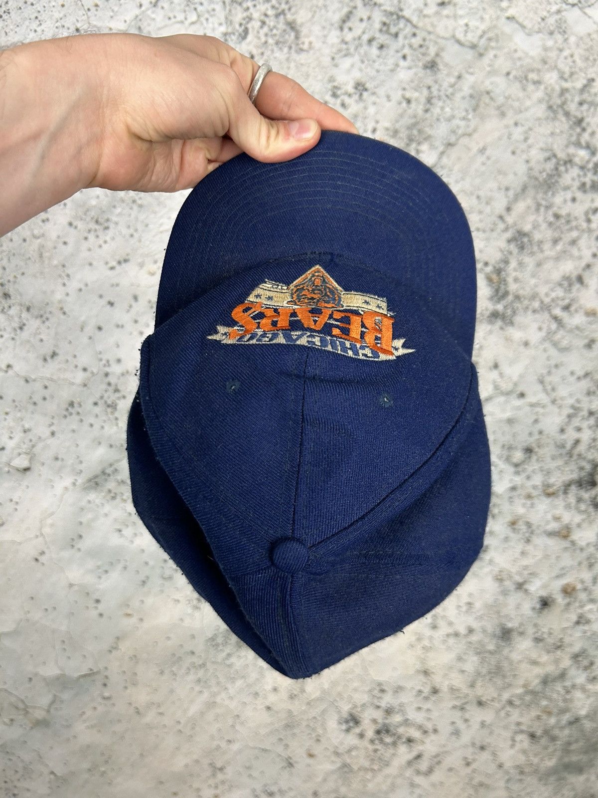NFL × Vintage Vintage NFL Chicago Bears Hat 90s Rare Hype Sportswear Size ONE SIZE - 3 Thumbnail