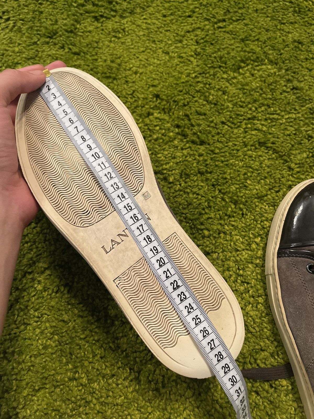 Genuine Leather × Lanvin Lanvin Avant garde real suede leather sneakers Size US 7 / EU 40 - 9 Thumbnail