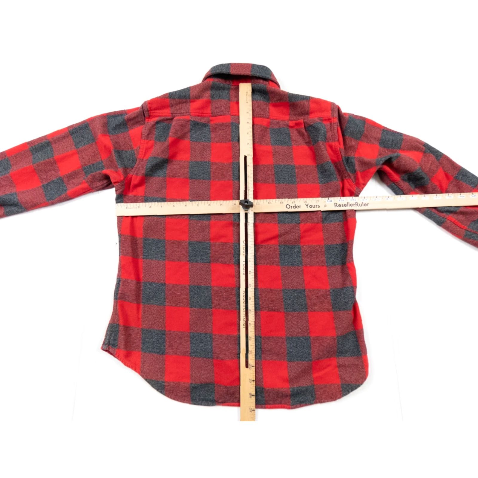 Bonobos Bonobos Men's Long Sleeve Flannel Shirt Medium Red Plaid Slim Fit Button-Up Size US M / EU 48-50 / 2 - 6 Thumbnail