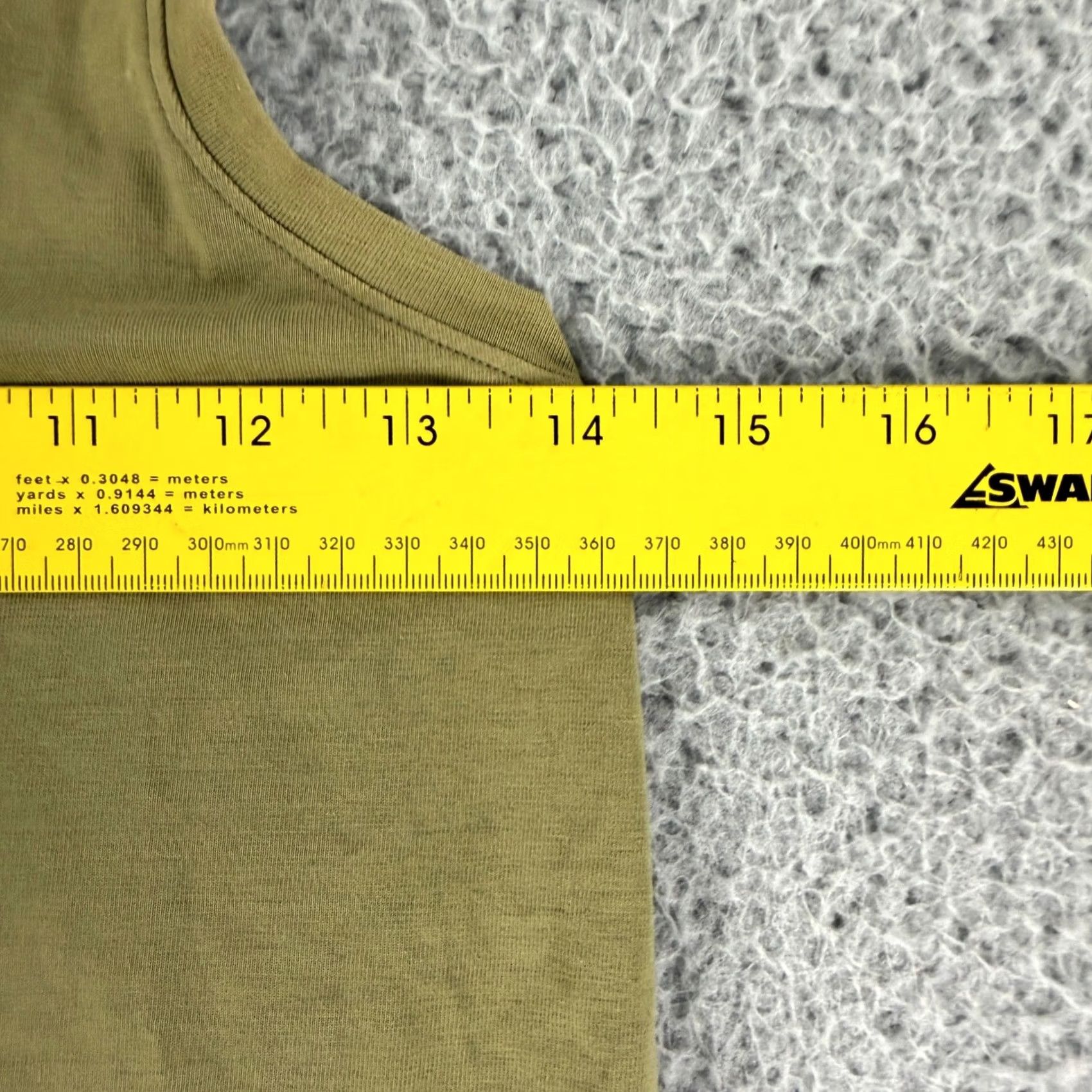 Lululemon Lululemon Love Tank Top Womens 2 Green Pima Cotton Racerback Size XS / US 0-2 / IT 36-38 - 4 Thumbnail