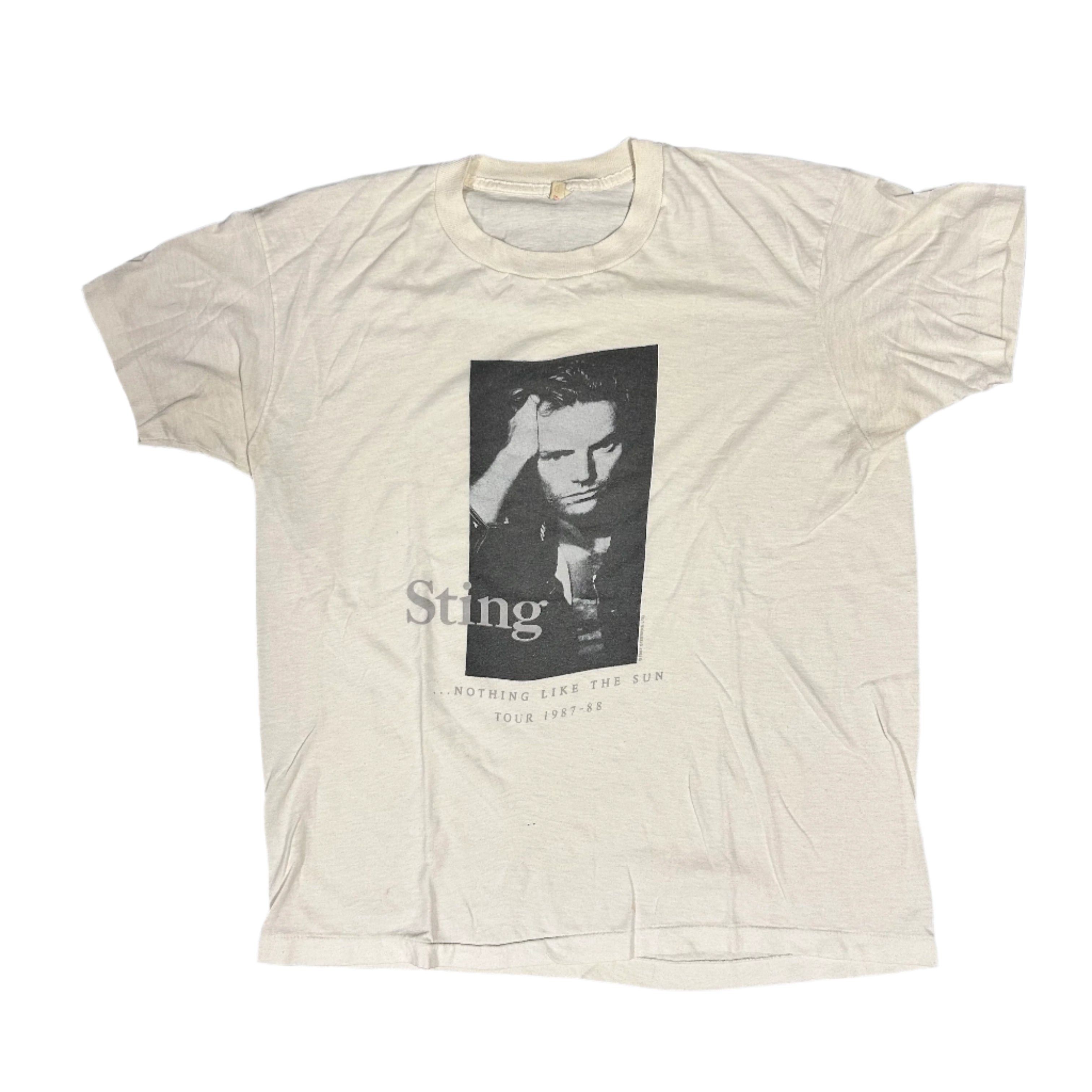 Other 80s Vintage Sting "Nothing Like the Sun" 1987-88 Tour Band T-Shirt Size US S / EU 44-46 / 1 - 1 Thumbnail