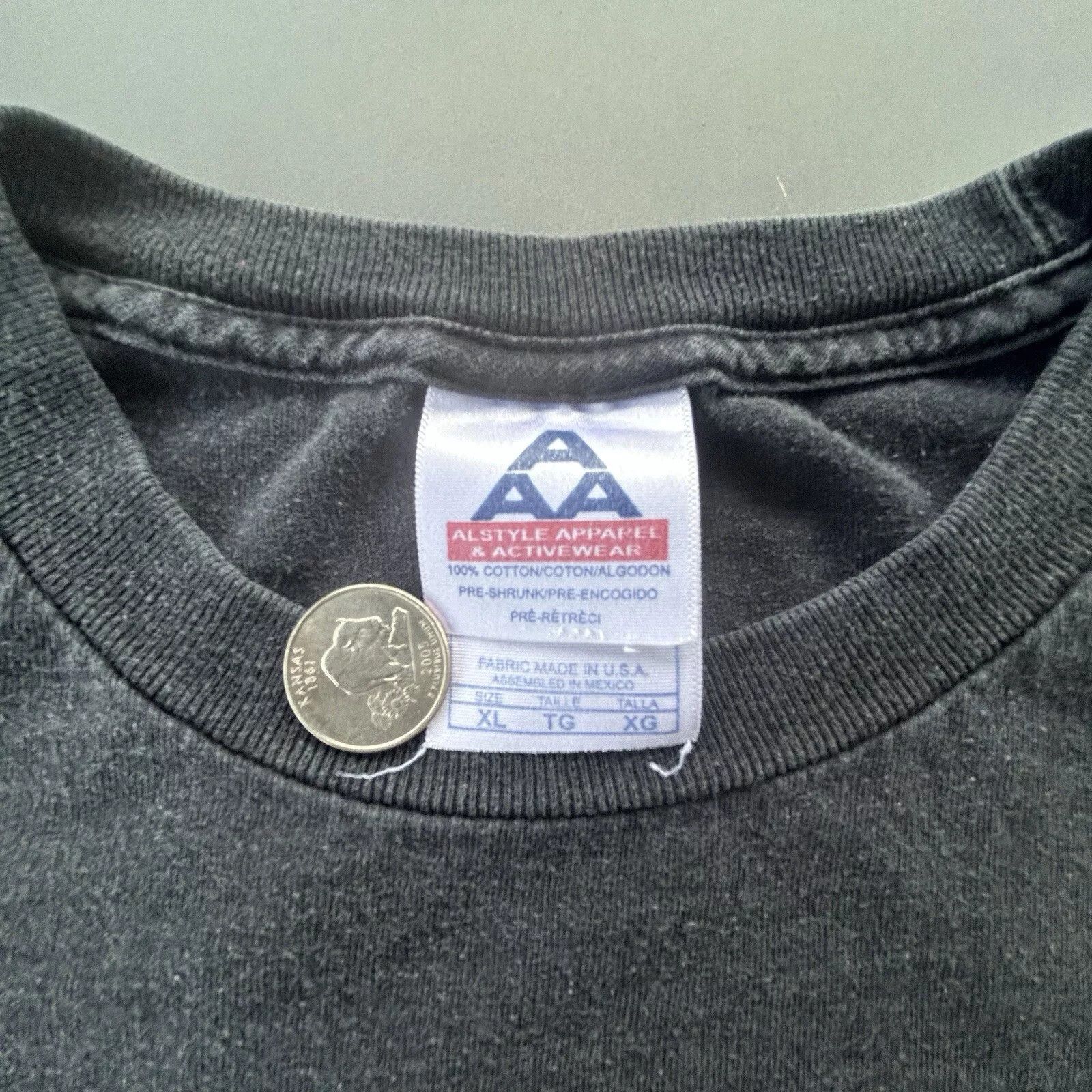 Alstyle Vintage Men In Black 2 Shirt Mens Extra Large Movie Size US XL / EU 56 / 4 - 3 Thumbnail