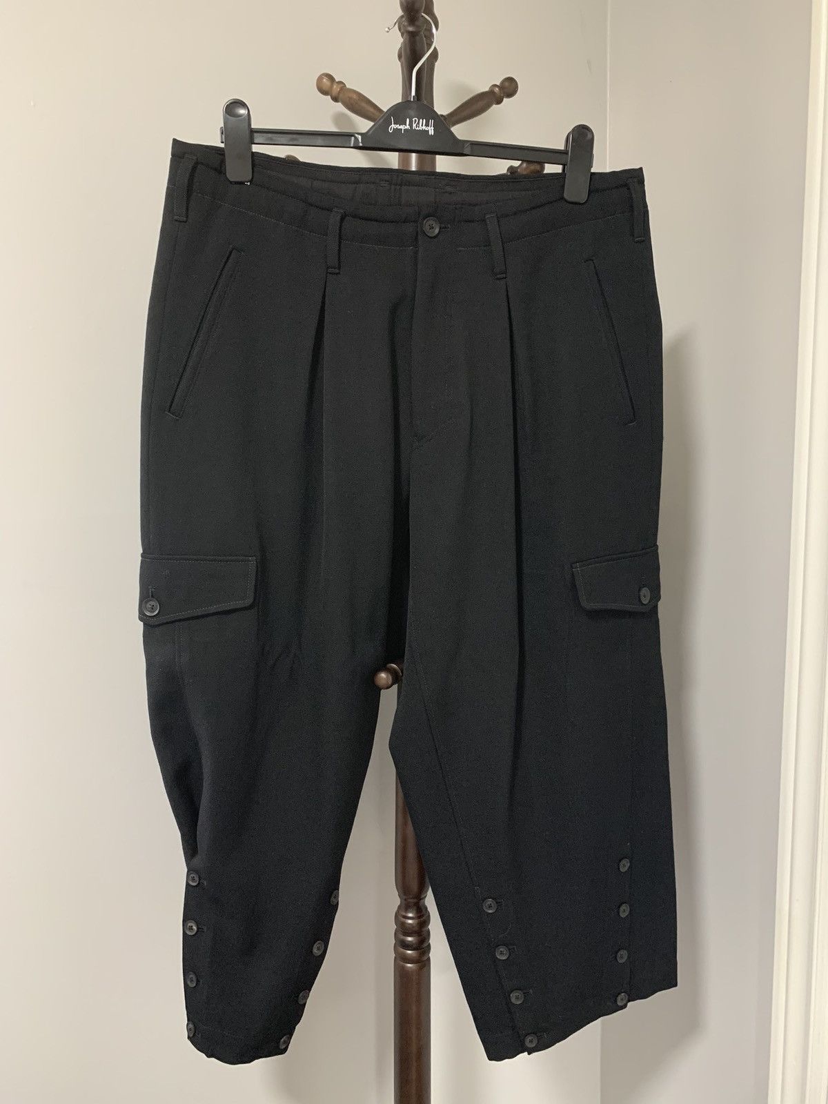 Yohji Yamamoto yohji aw19 button hem pants Size US 36 / EU 52 - 9 Thumbnail