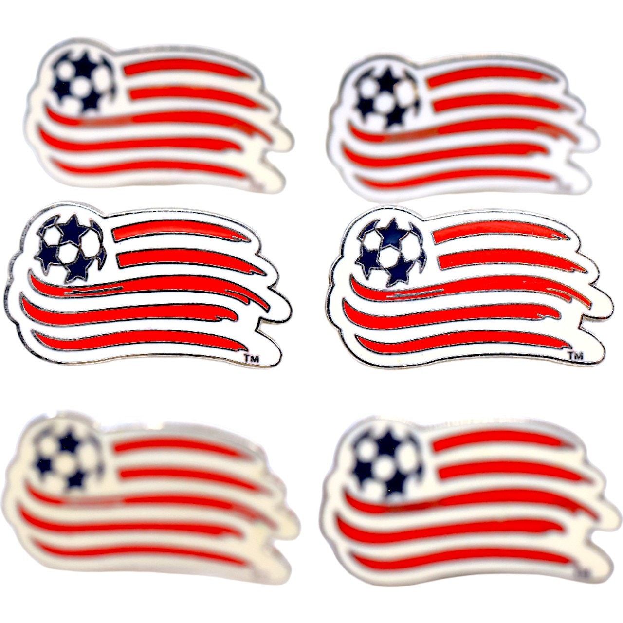 Other New England Revolution 1996 Vintage Logo MLS Pin *NEW* Size ONE SIZE - 8 Thumbnail