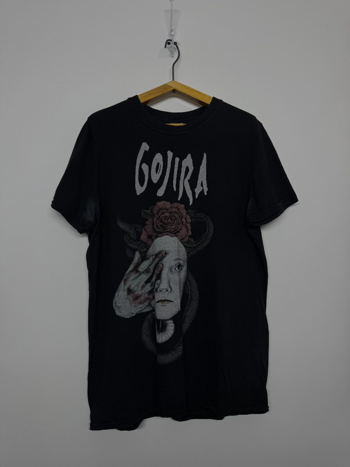Gildan Vintage Gojira Shirt Metal Band Tee Mastodon Meshuggah Opeth Size US M / EU 48-50 / 2 - 5 Thumbnail