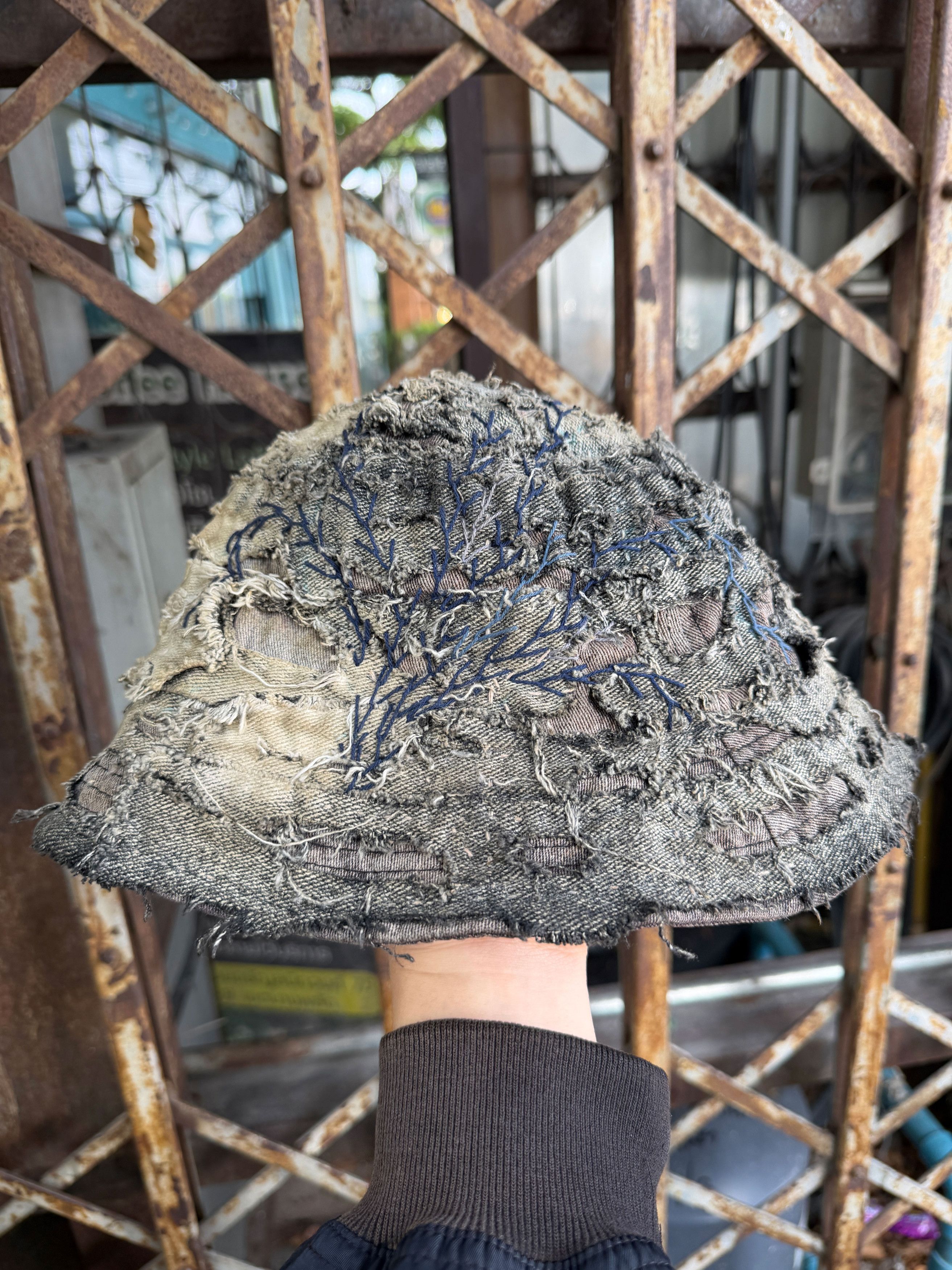 Japanese Brand 1/1 boro bucket hat Size ONE SIZE - 12 Thumbnail