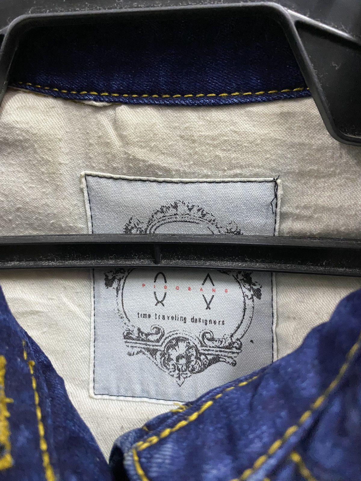 Japanese Brand LESHOP DENIM WITH PATCHES Size S / US 4 / IT 40 - 5 Thumbnail