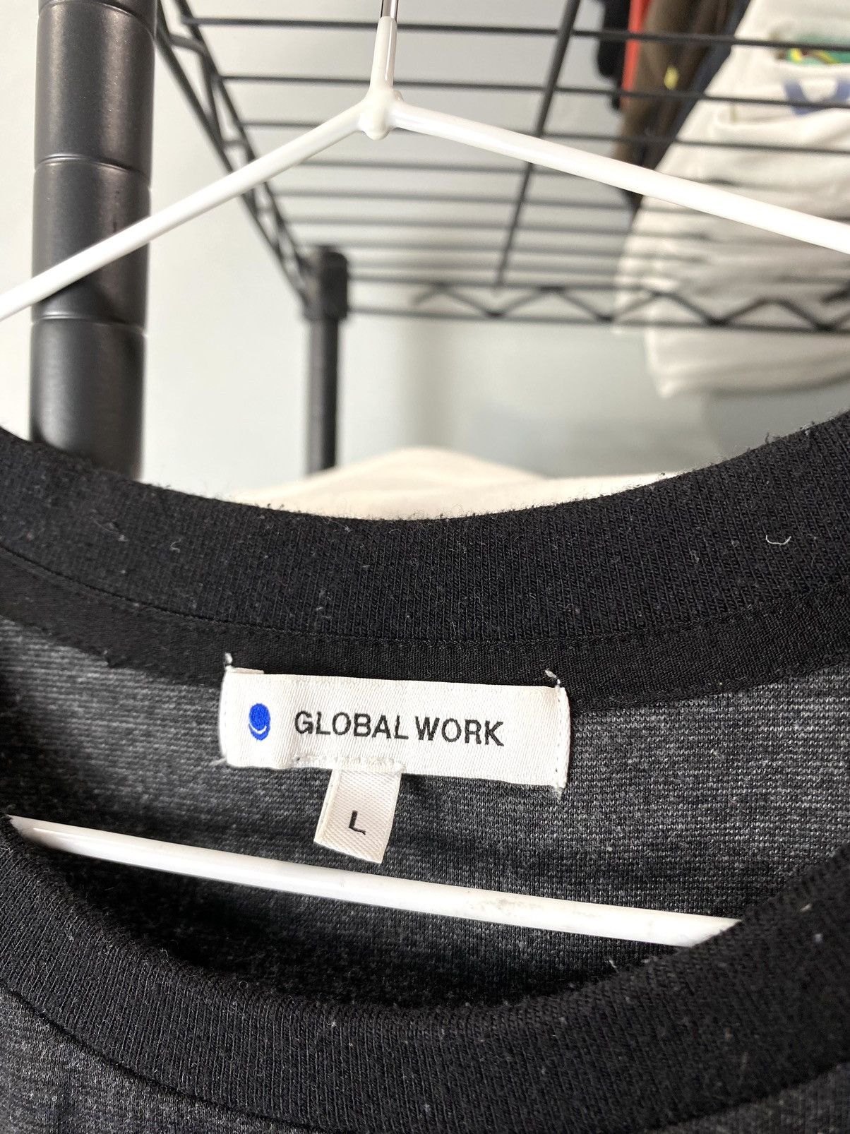 Global Work Rare! Japan Global Work Longsleeve Sweatshirt Number Nine Size US L / EU 52-54 / 3 - 4 Thumbnail