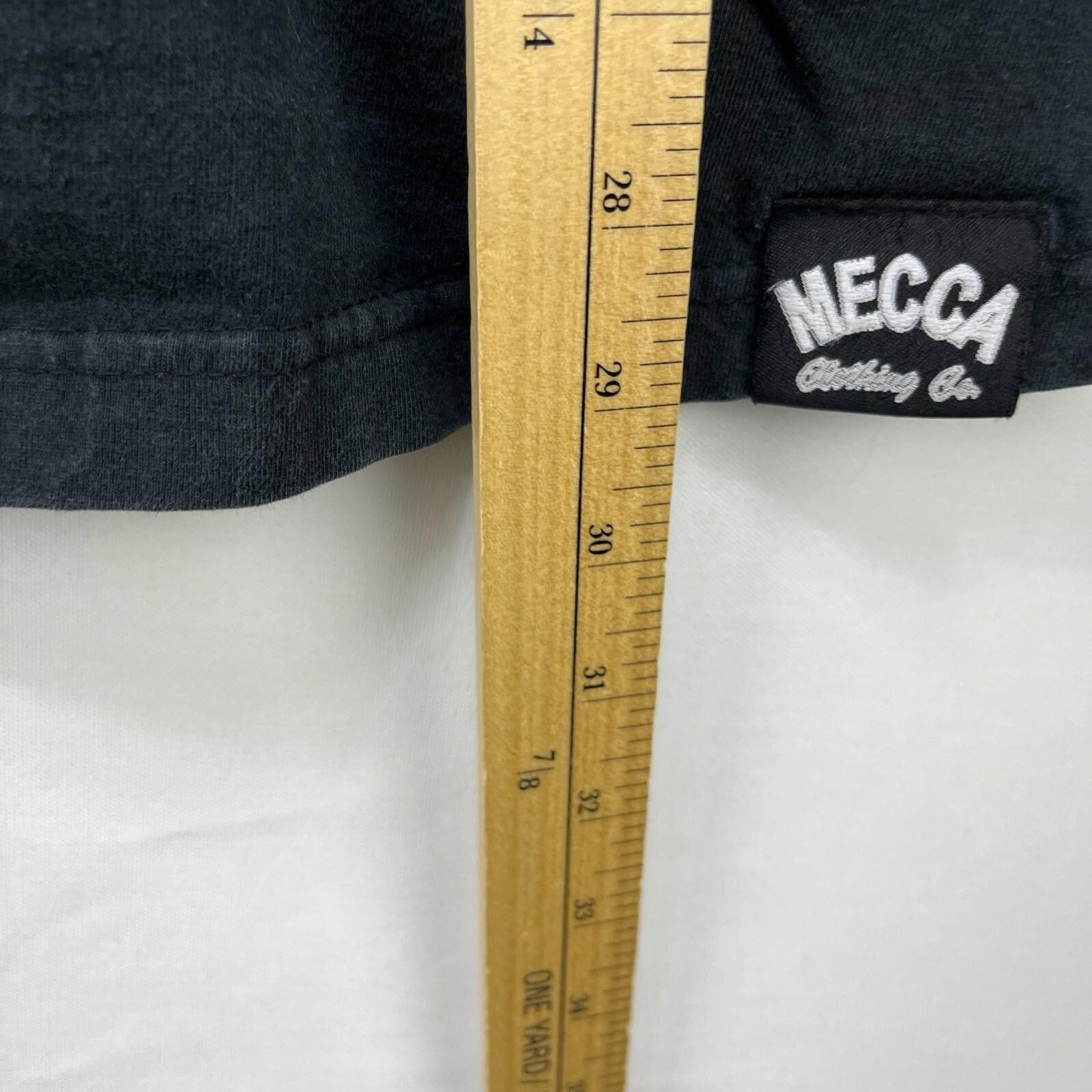 Mecca Vintage Y2K Mecca Faded T-Shirt Large Skater Hip Hop Size US L / EU 52-54 / 3 - 9 Thumbnail