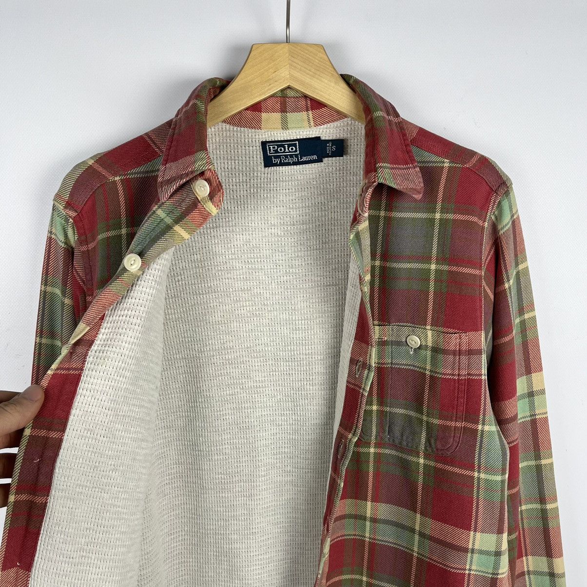 Polo Ralph Lauren Vintage Polo Ralph Lauren heavy overshirt shirt 90’s Size US S / EU 44-46 / 1 - 7 Thumbnail