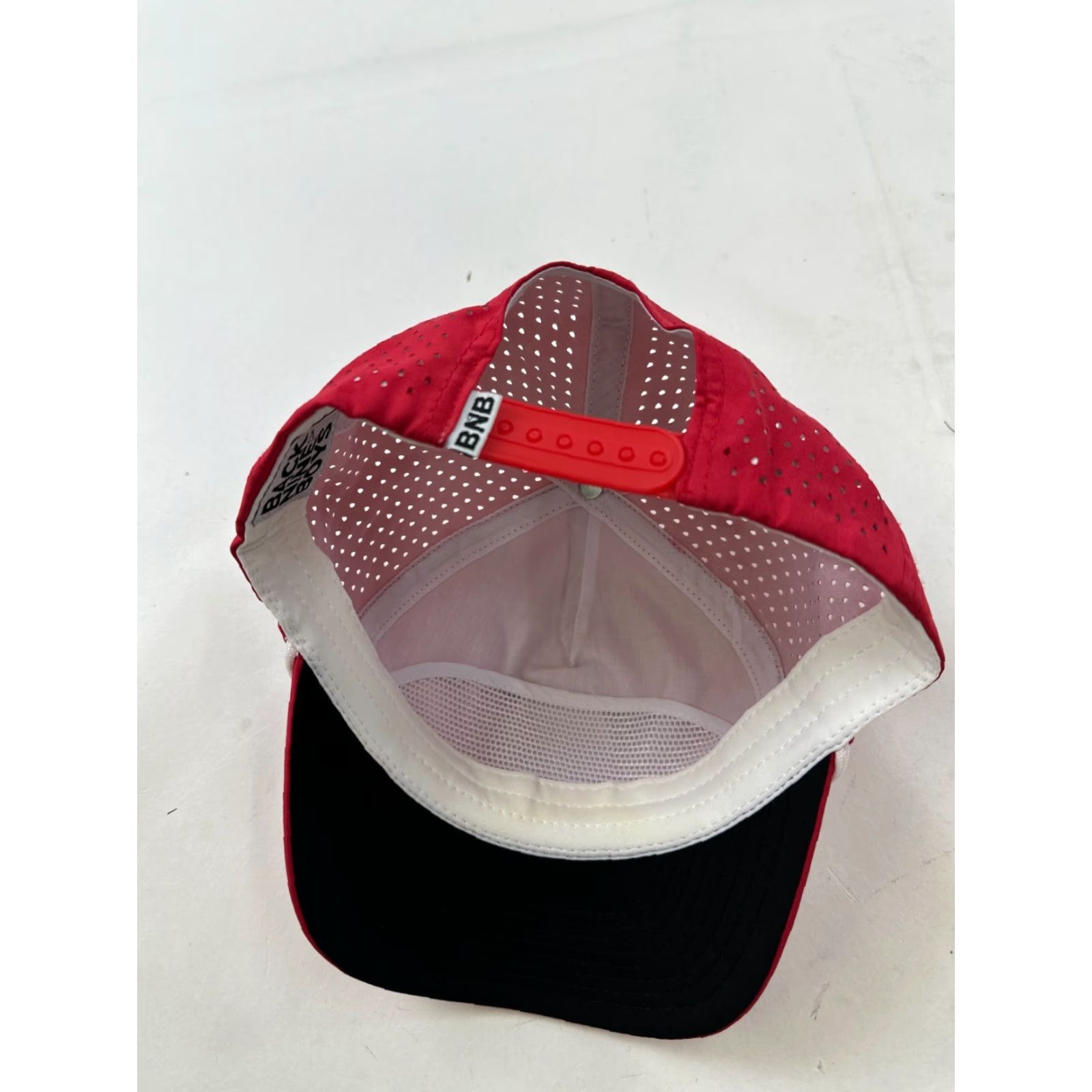 Logo 7 BACK NINE BOYS Trucker Hat Adjustable Red Snapback Cap Casual Outdoor Mens Size ONE SIZE - 3 Thumbnail
