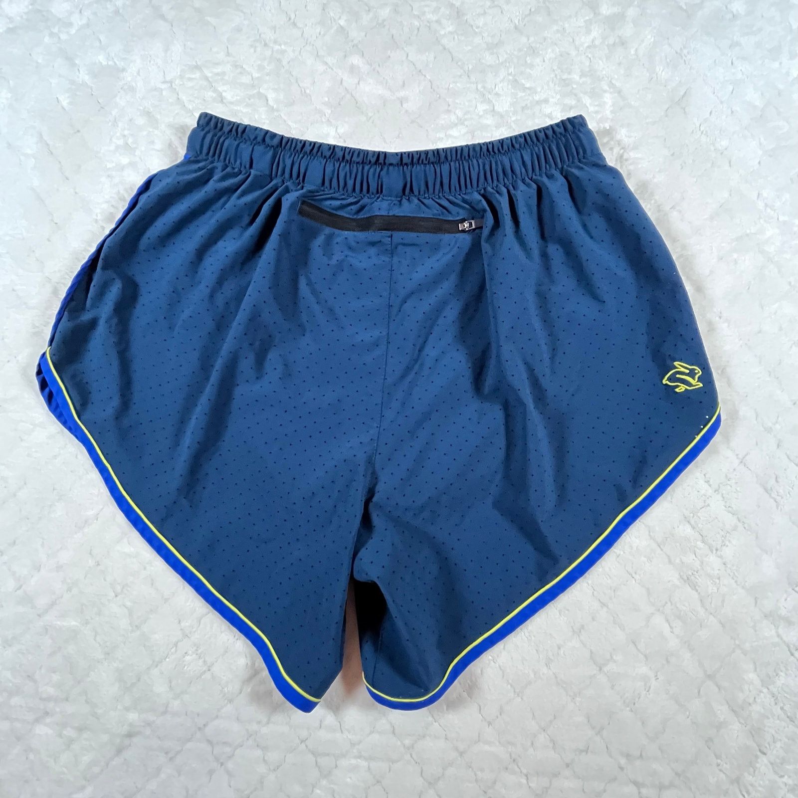 Other Rabbit Repeats 2" Running Shorts Size XL Deep Lagoon Drawcor Size 27" / US 4 / IT 40 - 3 Thumbnail