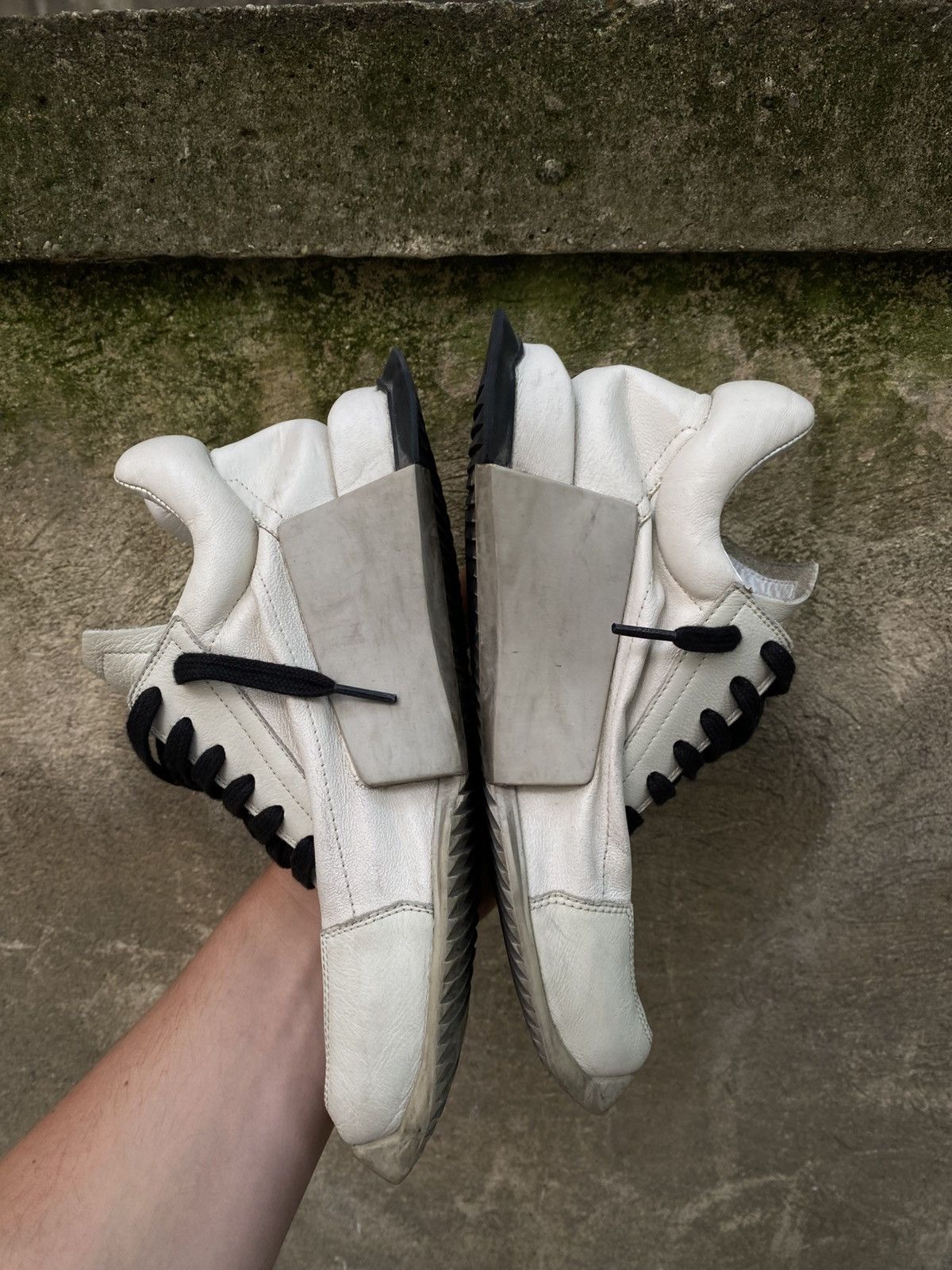 Rick Owens Rick Owens x Adidas Level Runner Sneakers Size US 6.5 / IT 36.5 - 3 Thumbnail