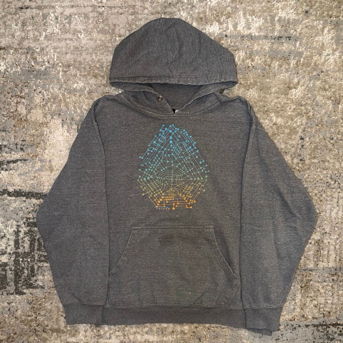 Volcom Volcom Y2K Logo Grey Sweatshirt Size Mens Medium Size US M / EU 48-50 / 2 - 1 Thumbnail