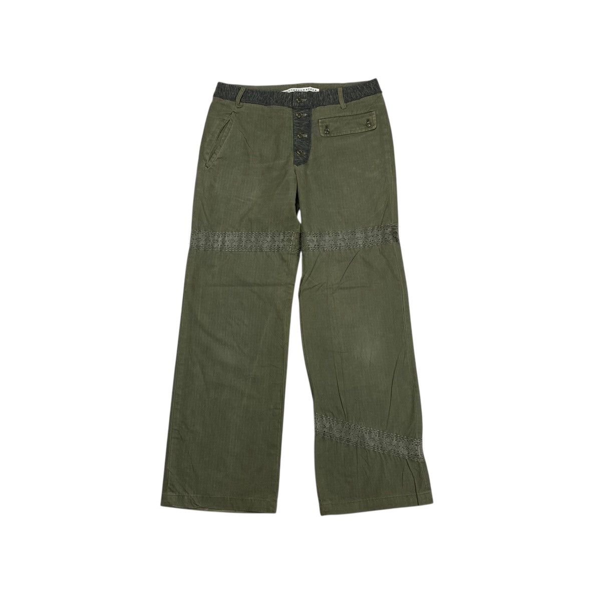 Issey Miyake Sunaokuwahara Panelled Ripstop Trousers Pants Size US 30 / EU 46 - 1 Thumbnail