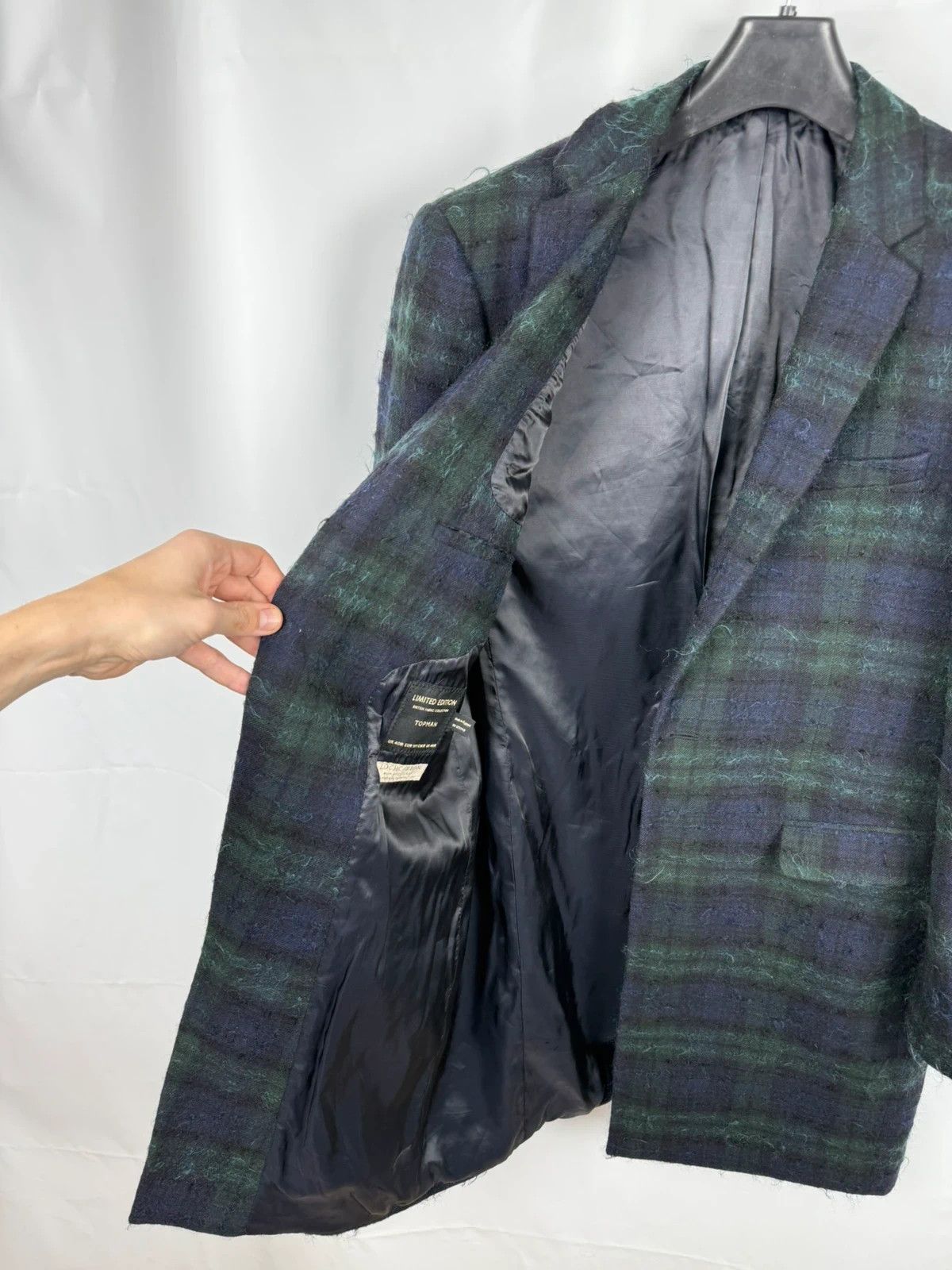 Topman Lochcarron Of Scotland Topman Wool Mohair Coat size 40 Size US M / EU 48-50 / 2 - 7 Thumbnail
