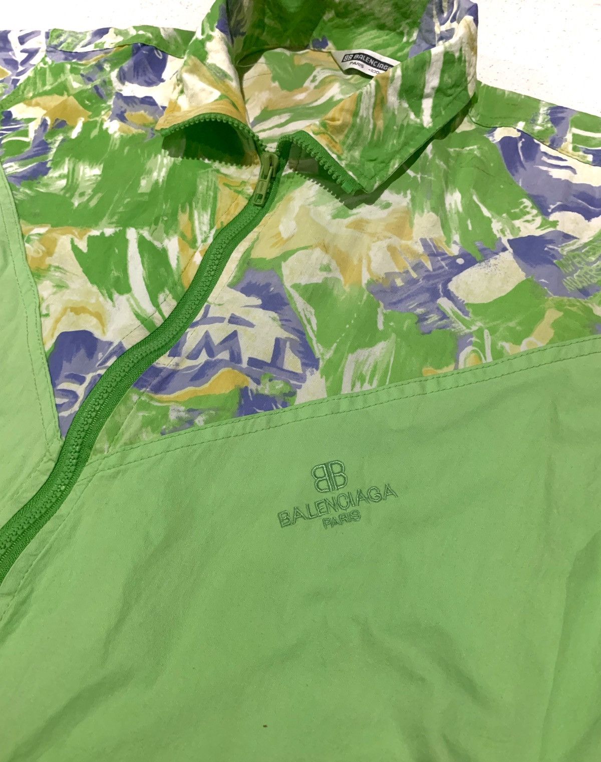 Balenciaga × Vintage Vintage Balenciaga Short Sleeve Jacket Size US M / EU 48-50 / 2 - 2 Thumbnail