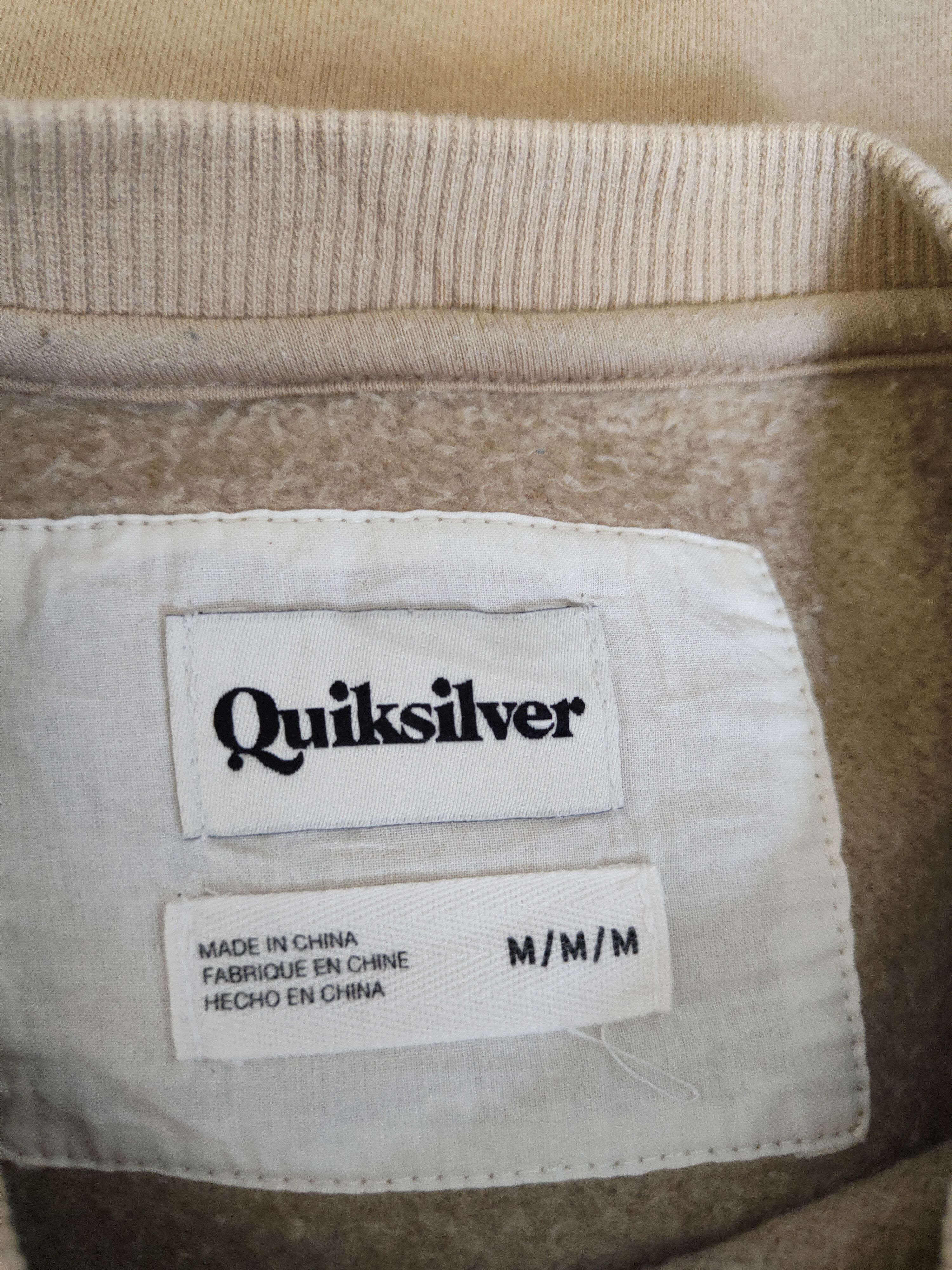 Quicksilver Quicksilver vintage Brown Sweatshirts #S2588 Size US M / EU 48-50 / 2 - 14 Thumbnail