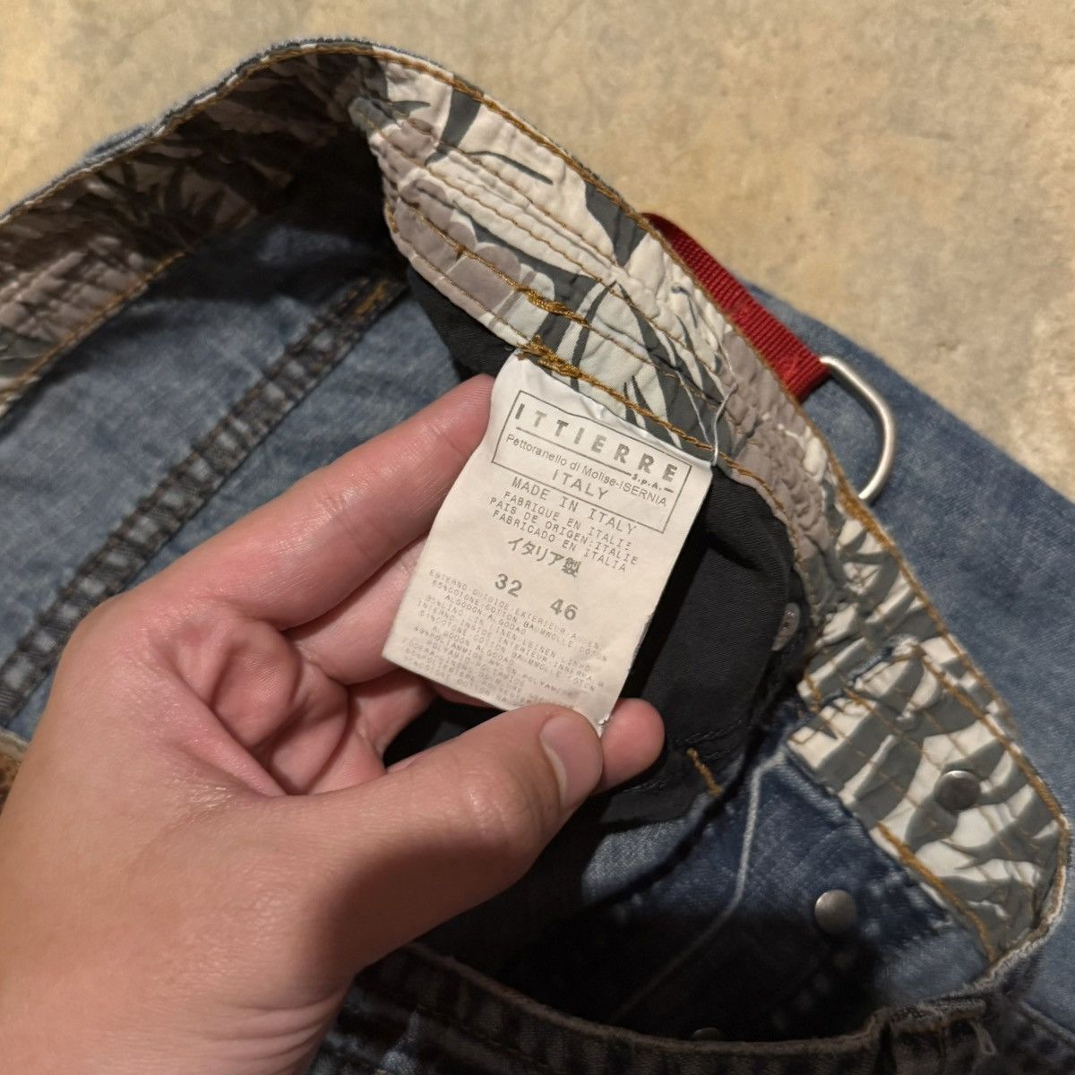 Dolce & Gabbana Vtg 2000s Dolce & Gabbana Double Seam Faded Distressed Jeans Size US 31 - 8 Thumbnail