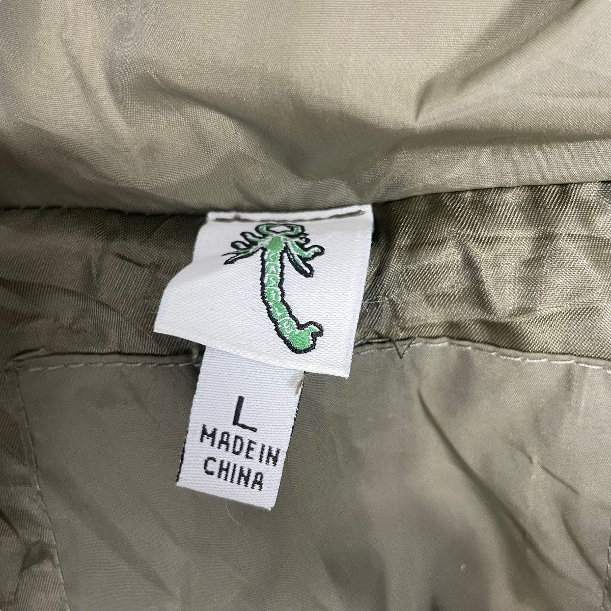 If Six Was Nine Vintage Scorpion Puffer Down Jacket Small Logo Full Zipp Size US L / EU 52-54 / 3 - 8 Thumbnail