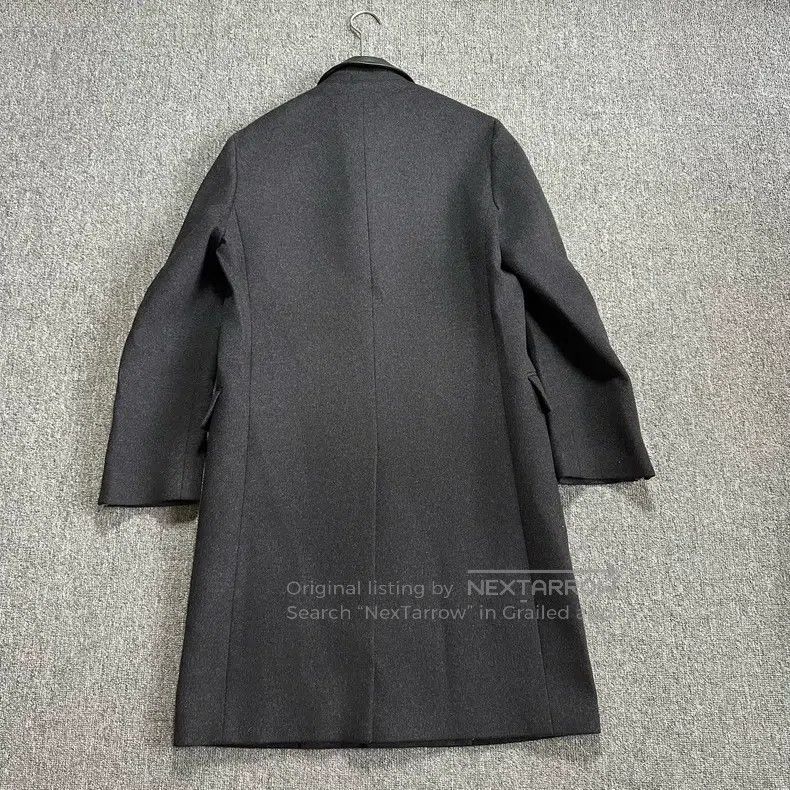 Alexander McQueen Alexander Mcqueen Black and gray, stitched leather collar, Size US S / EU 44-46 / 1 - 5 Thumbnail