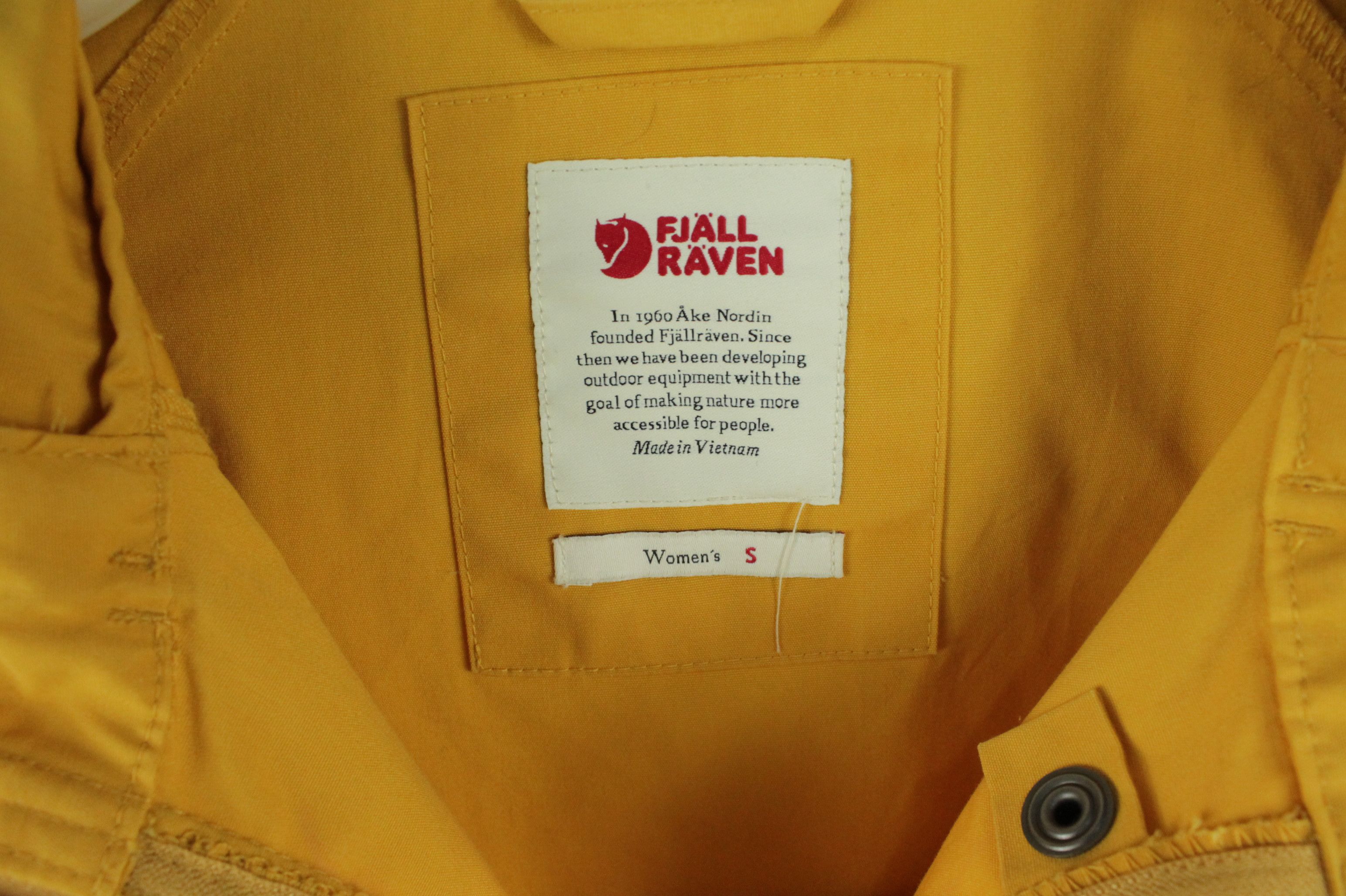 Fjallraven Fjallraven G-1000 Vardag Anorak Yellow Women's Size S / US 4 / IT 40 - 3 Thumbnail