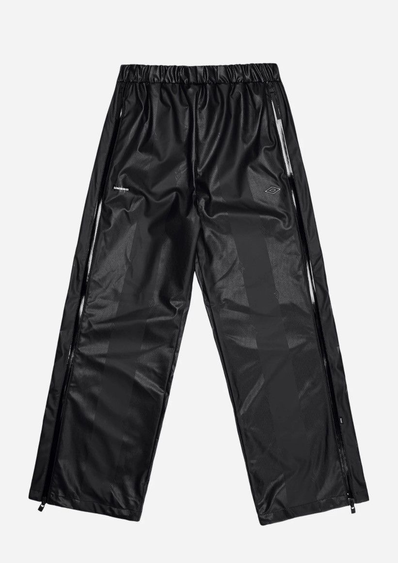 Rains Umbro x Rains Apollo Wide W3 Men's Black Wide Leg Pants (M) Size US 32 / EU 48 - 1 Thumbnail