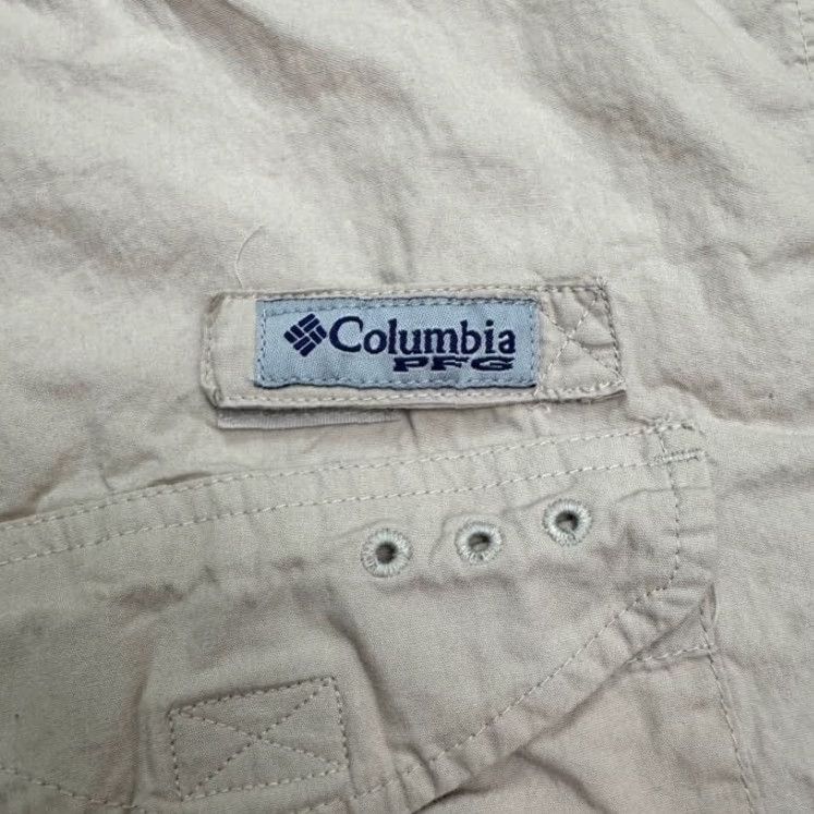 Vintage VINTAGE Columbia PFG Bonehead II Fishing Shirt Mens Medium Beige Cotton Outdoor Camping All Seasons Size US M / EU 48-50 / 2 - 5 Thumbnail