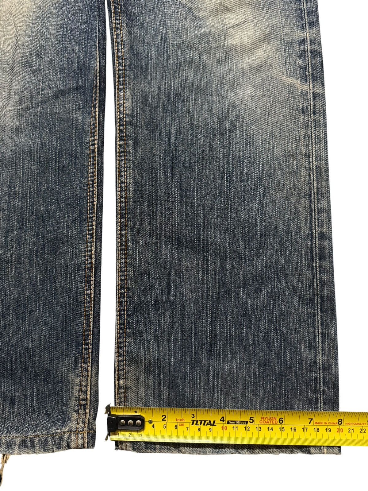 Vintage 90s Japan Edwin 503 Faded Wash Regular Straight Fits