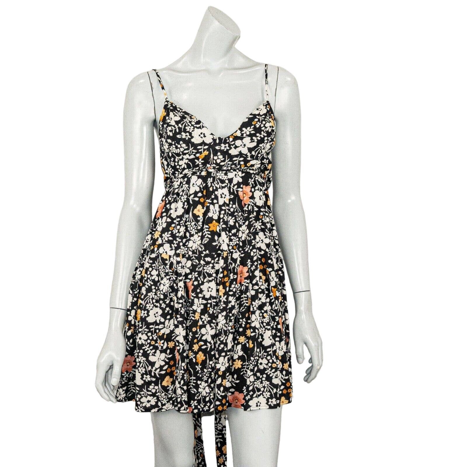 Free People Free People Kaley Mini Dress in Black Floral Multi NWT 6 Size M / US 6-8 / IT 42-44 - 2 Thumbnail
