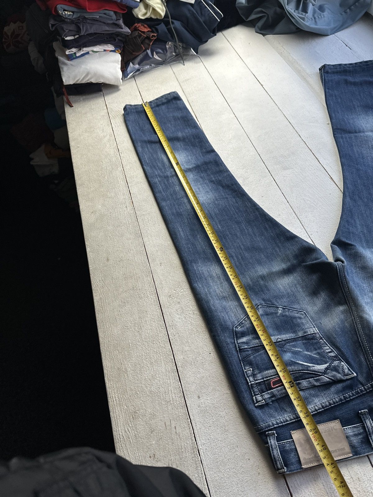 Diesel 🚨 RARE DIESEL MEN DENIM JEANS AVANT GARDE IFSIXWASNINE Y2K Size US 32 / EU 48 - 15 Thumbnail
