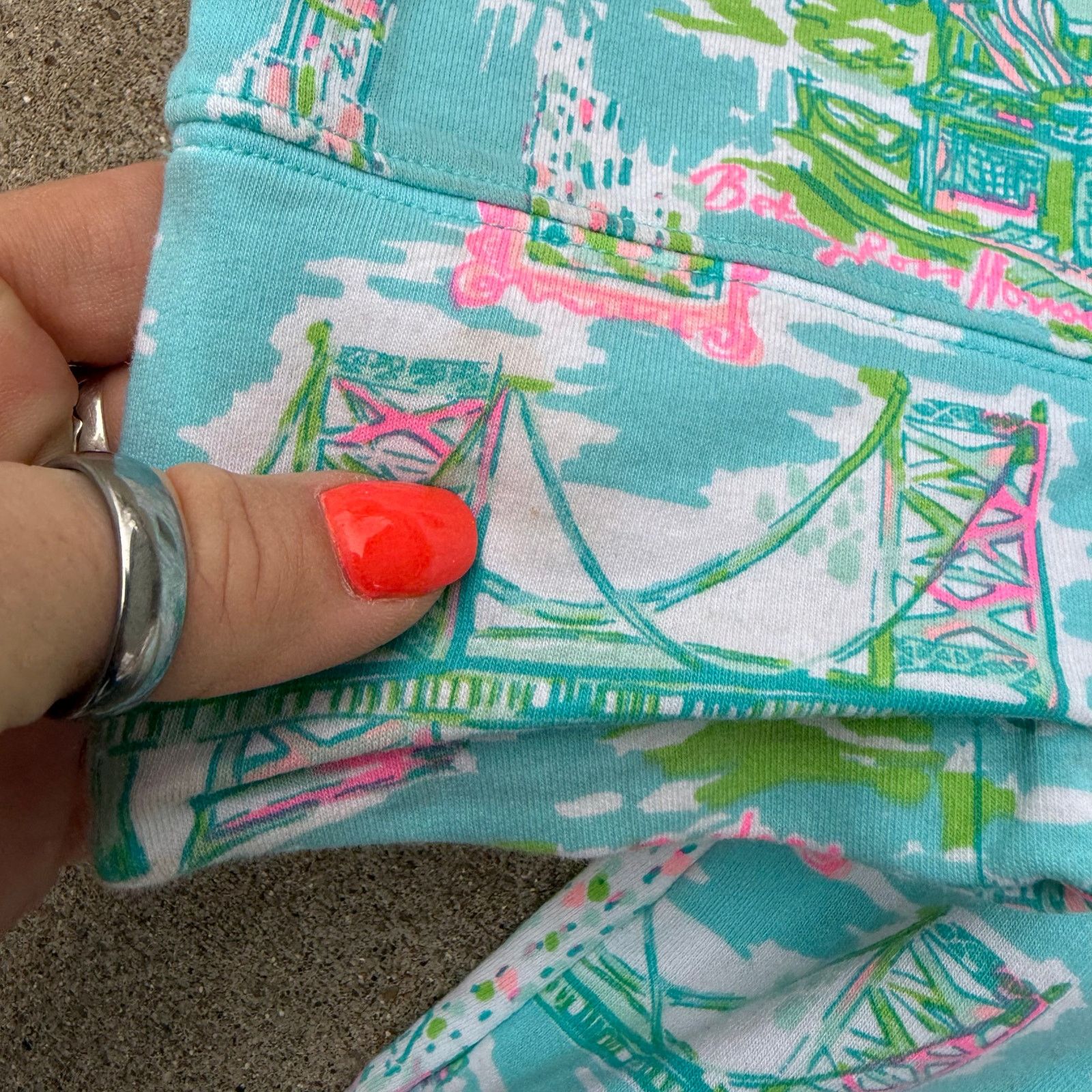 Lilly Pulitzer Lilly Pulitzer Lilly Loves Philadelphia Skipper Popover Top Size XL / US 12-14 / IT 48-50 - 10 Thumbnail