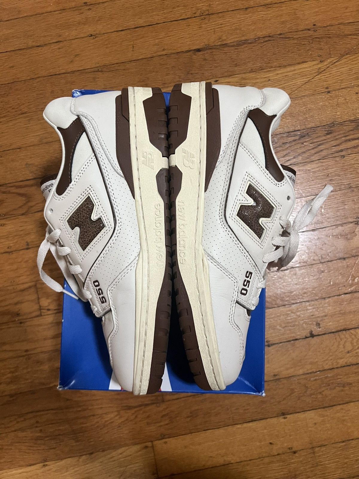 Aime Leon Dore × New Balance Aime Leon Dore X New Balance 550 Brown Size US 12 / EU 45 - 4 Thumbnail
