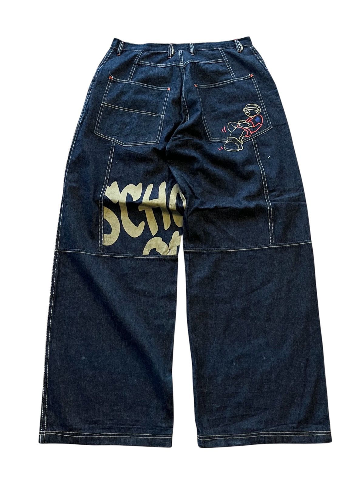 Other Vintage Y2K School Of Hard Knocks SOHK Size US 39 - 2 Thumbnail