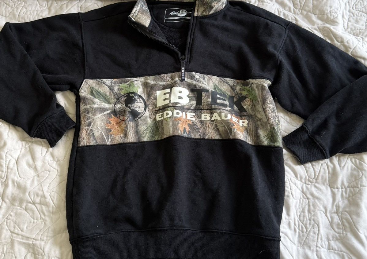 Eddie Bauer Vintage Eddie Bauer Quarterzip Sweater Size US S / EU 44-46 / 1 - 1 Thumbnail