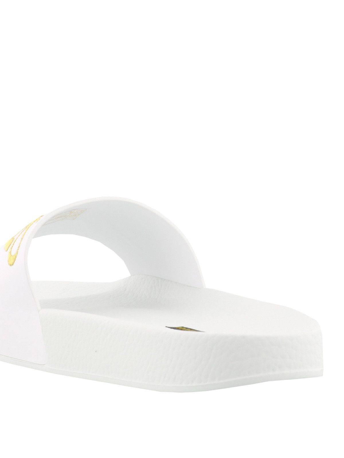 Dolce & Gabbana o1y0125 Embroidered Slippers in White Size US 6 / EU 39 - 4 Thumbnail