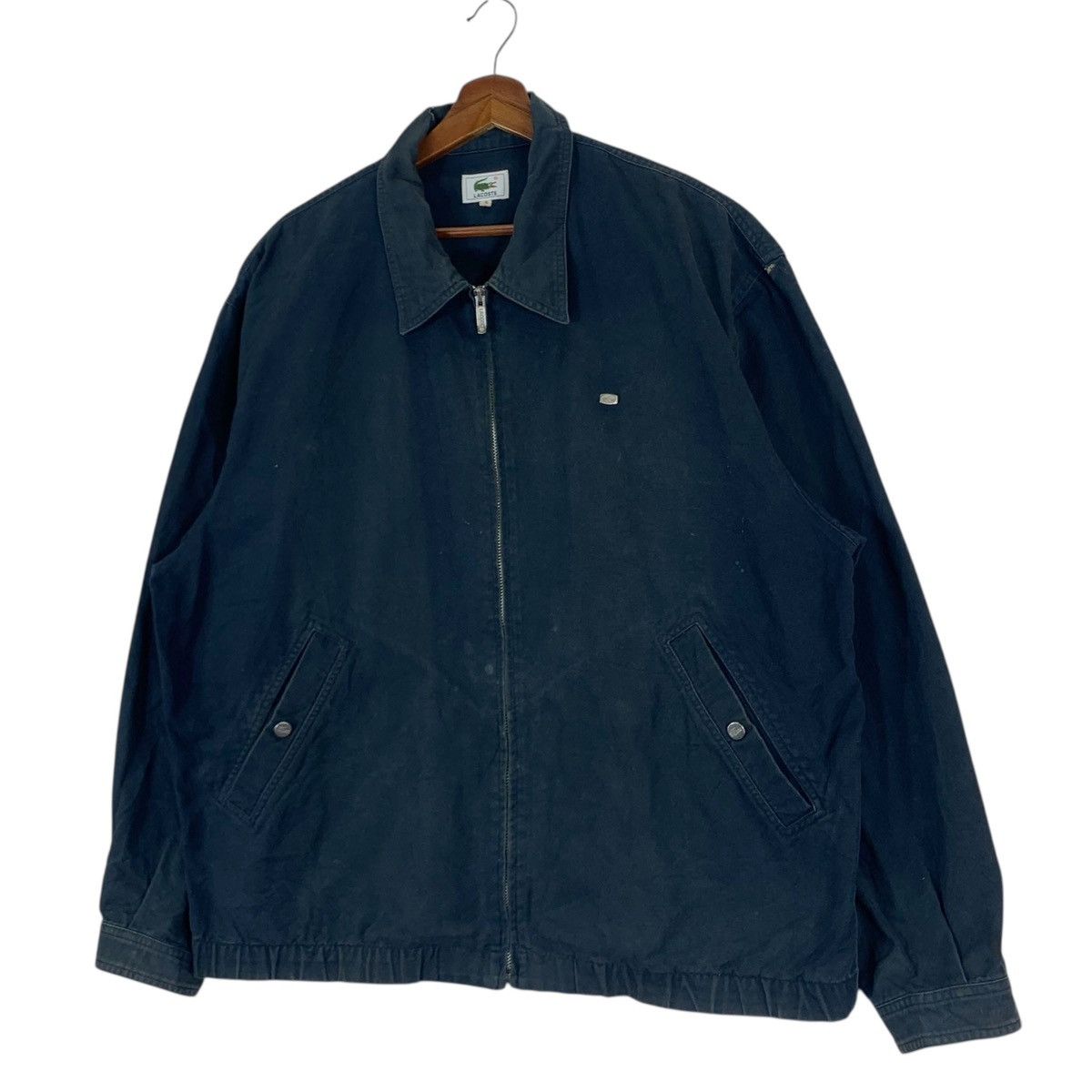 Lacoste × Vintage Vintage Lacoste Casual Zipper Jacket Size US M / EU 48-50 / 2 - 3 Thumbnail