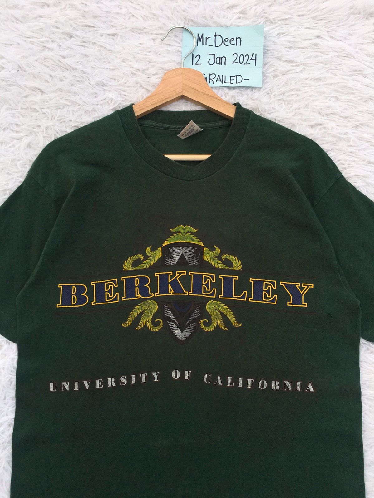 Vintage Rare Vintage Berkeley University of California Tshirt Size US M / EU 48-50 / 2 - 6 Thumbnail