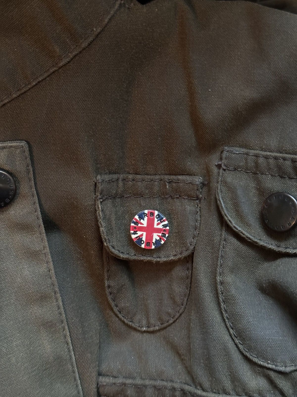 Barbour × Designer Barbour Brighton parka waxed faded jacket Size S / US 4 / IT 40 - 6 Thumbnail