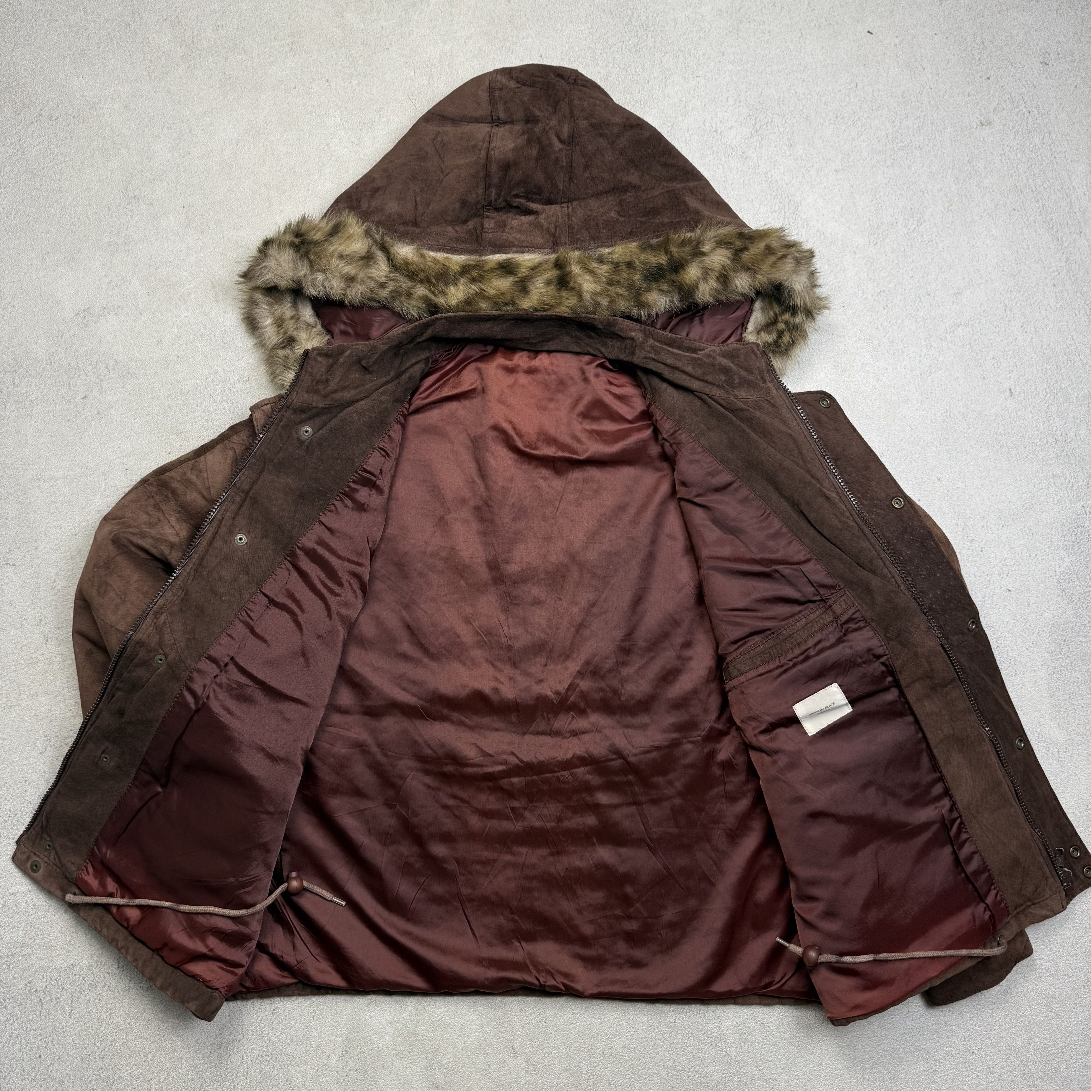 PPFM PPFM Pigskin Leather 2-Way Fur Hooded Jacket Size US M / EU 48-50 / 2 - 6 Thumbnail
