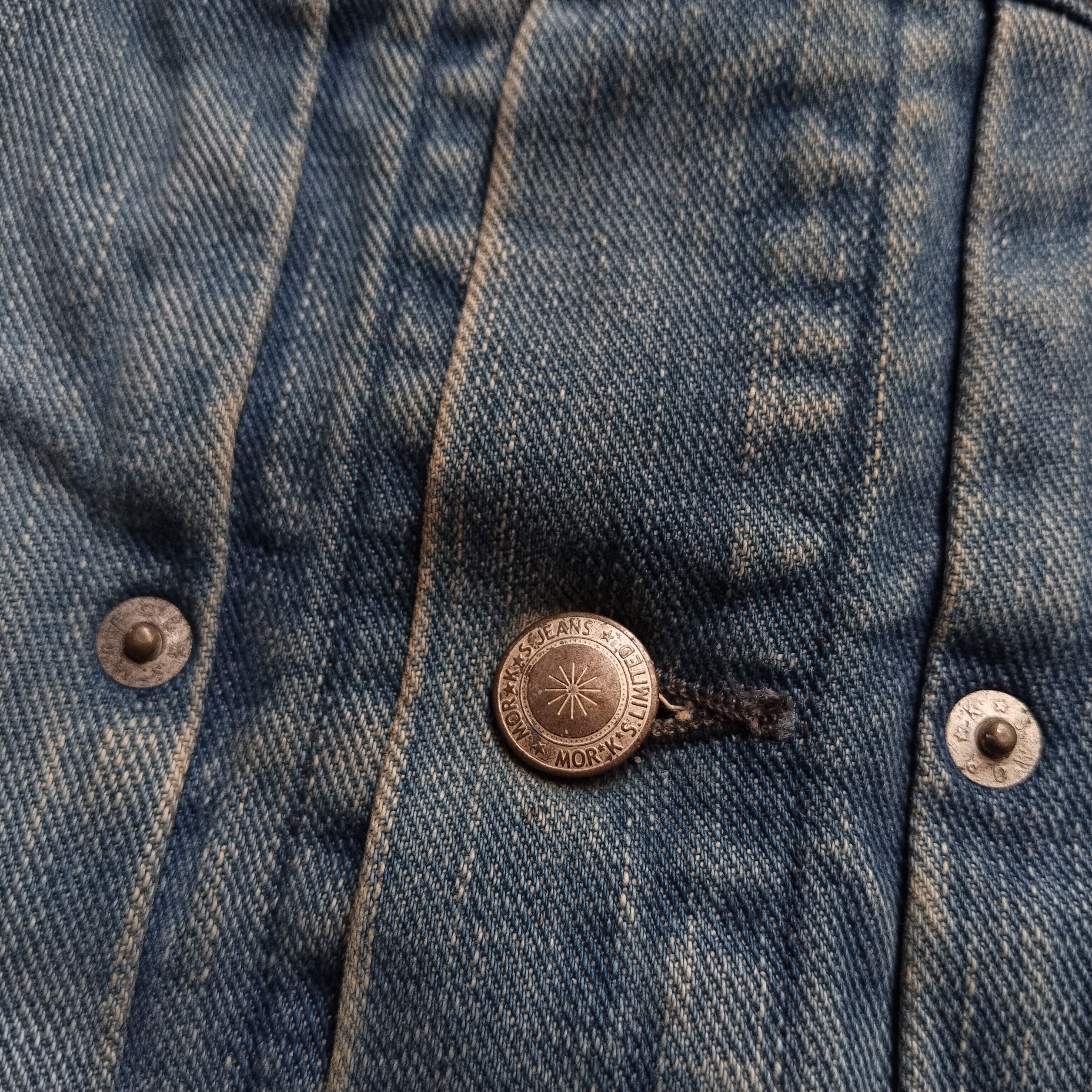 Isamu Katayama Backlash Francist Mor.K.S. bikers denim jacket Size US M / EU 48-50 / 2 - 5 Thumbnail