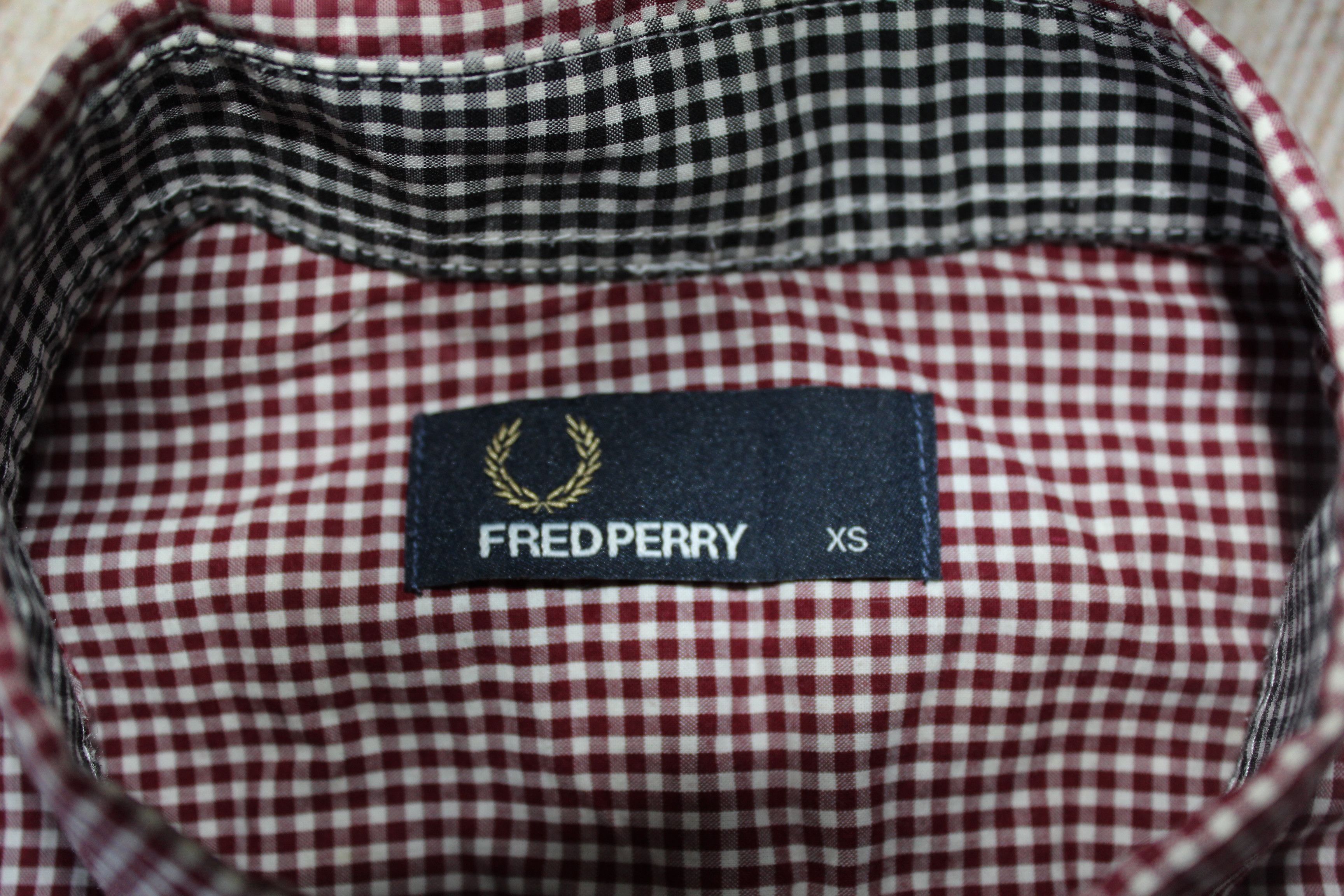 Fred Perry Fred Perry Long Sleeve Check Shirt Size US S / EU 44-46 / 1 - 7 Thumbnail