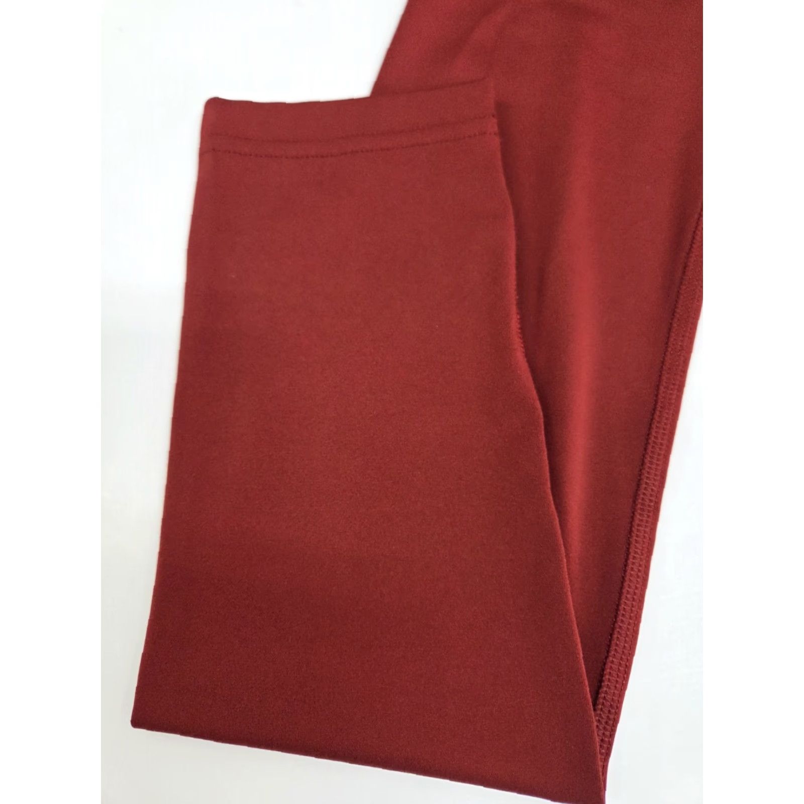 Gymshark GYMSHARK Womens Leggings Maroon XXS Compression Stretch Athletic Skinny Pull On Activewear 2XS Leggings Shark Pattern Size 24" / US 00 / IT 34 - 7 Thumbnail