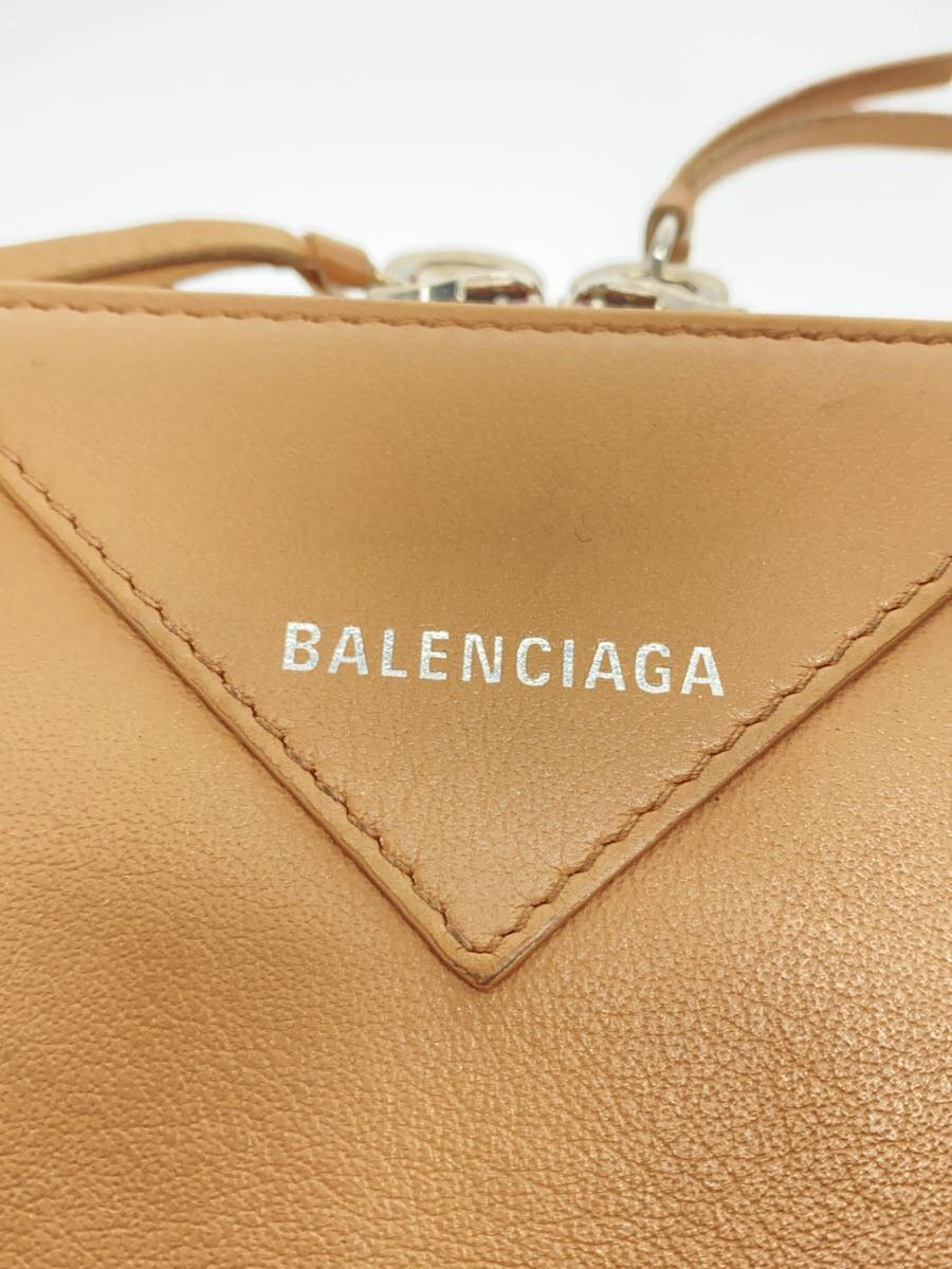 Balenciaga Balenciaga Paper Za Billfold Leather Bi-Fold Wallet Beige Size ONE SIZE - 3 Thumbnail