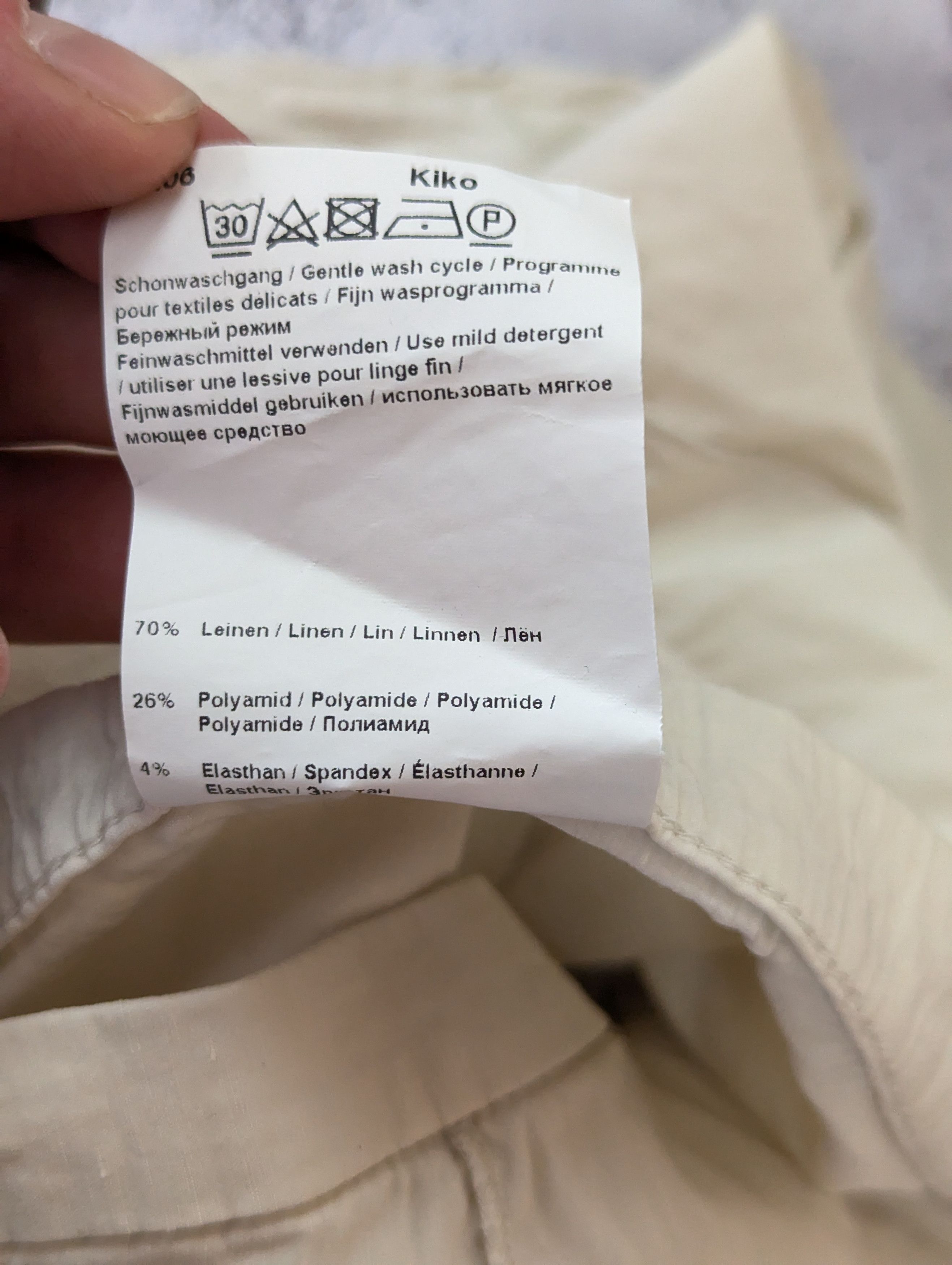 Annette Gortz Annette Gortz Minimal Linen Blend Pants 42 Size 31" - 12 Thumbnail