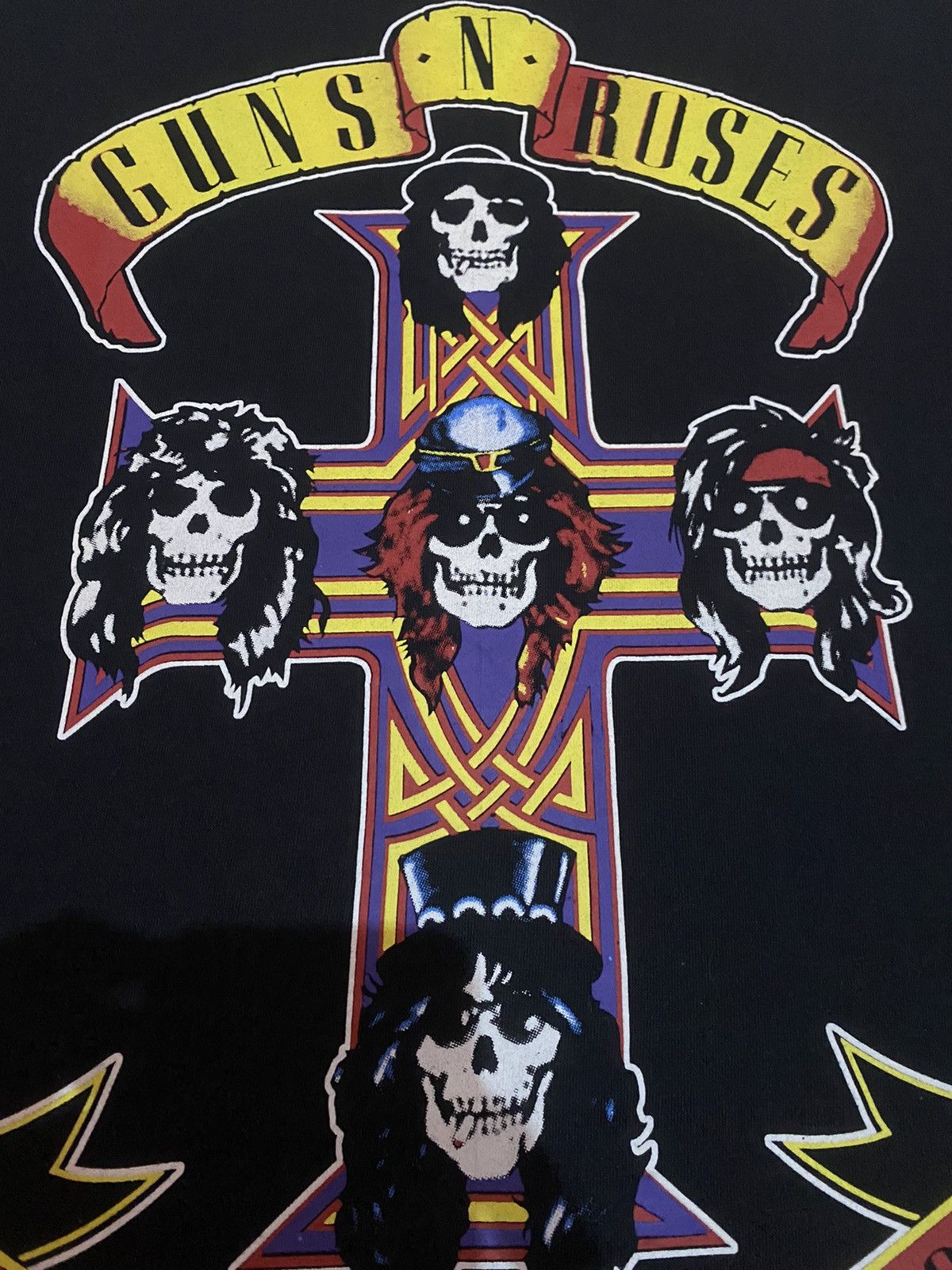 Band Tees × Vintage 🔥RARE🔥 Vintage Longsleeve Gun N’ Roses AFD Album tee boot Size US XL / EU 56 / 4 - 4 Thumbnail